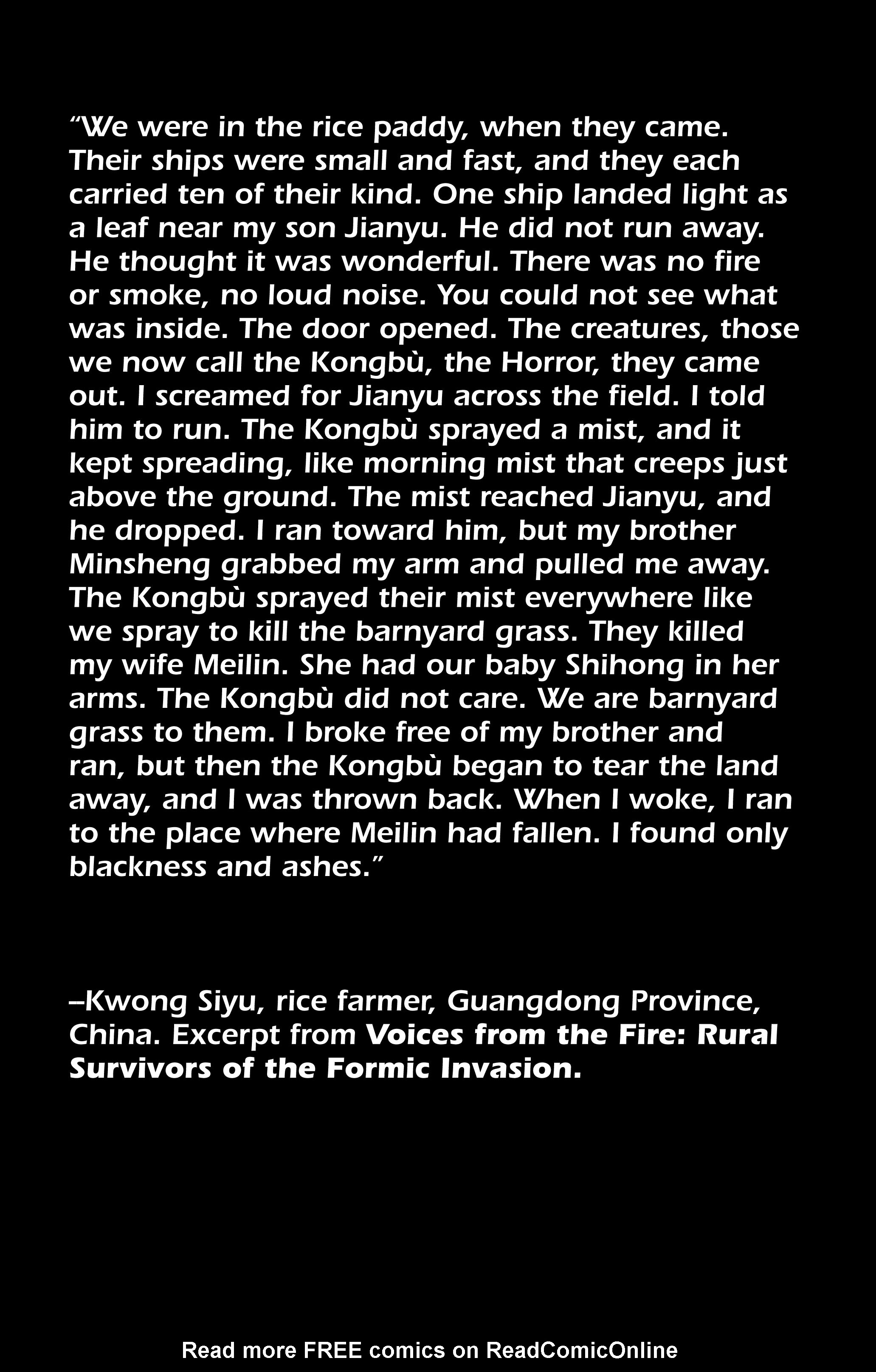 Read online Formic Wars: Burning Earth comic -  Issue #5 - 3