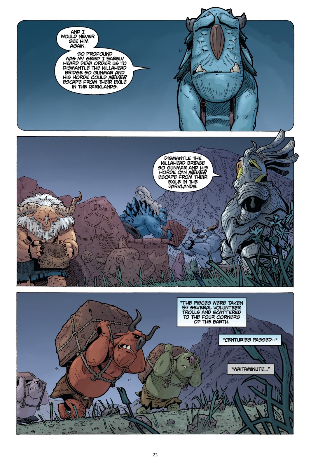 Trollhunters: Tales of Arcadia-The Secret History of Trollkind issue Full - Page 22