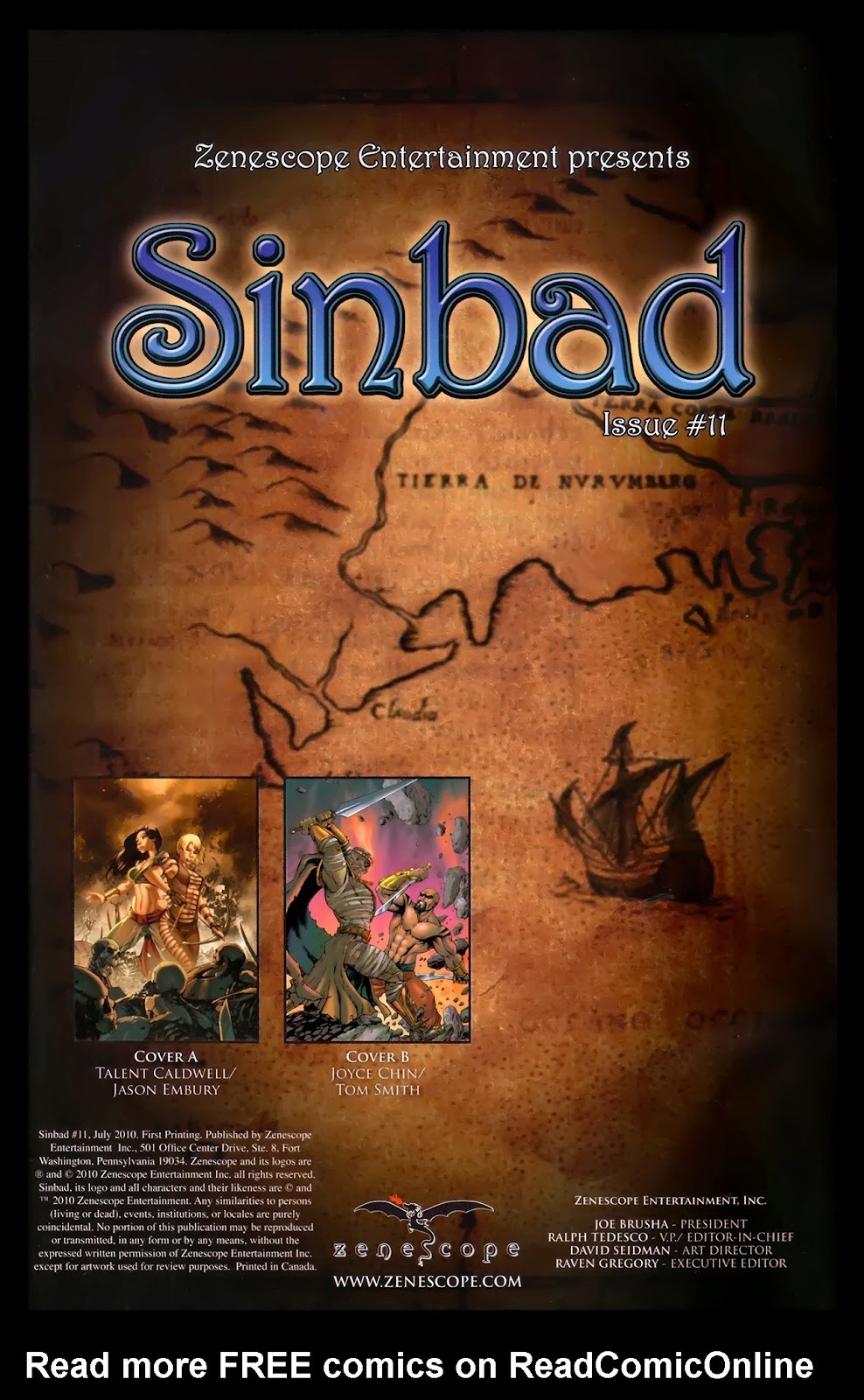 1001 Arabian Nights: The Adventures of Sinbad issue 11 - Page 2
