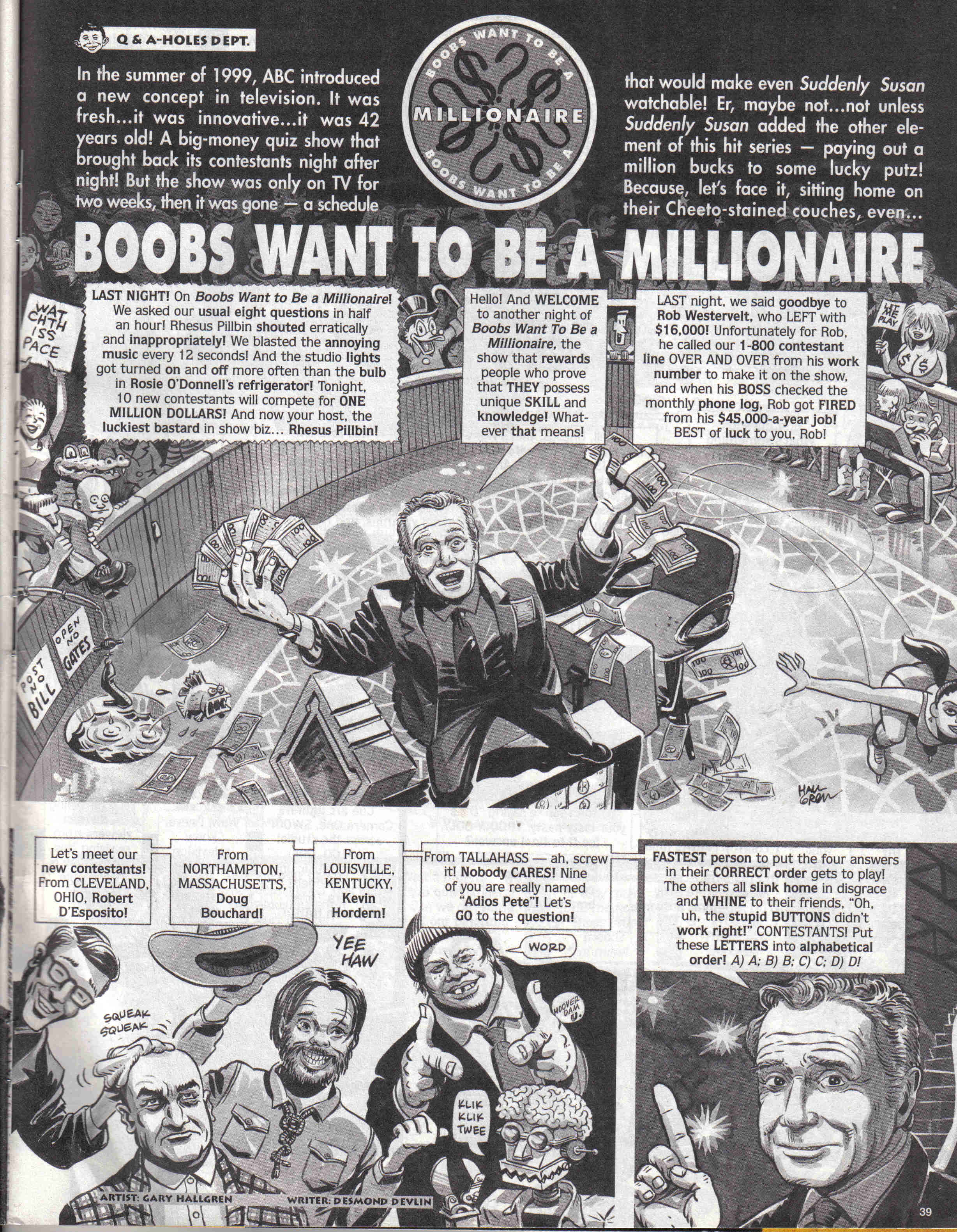 Read online MAD comic -  Issue #392 - 37