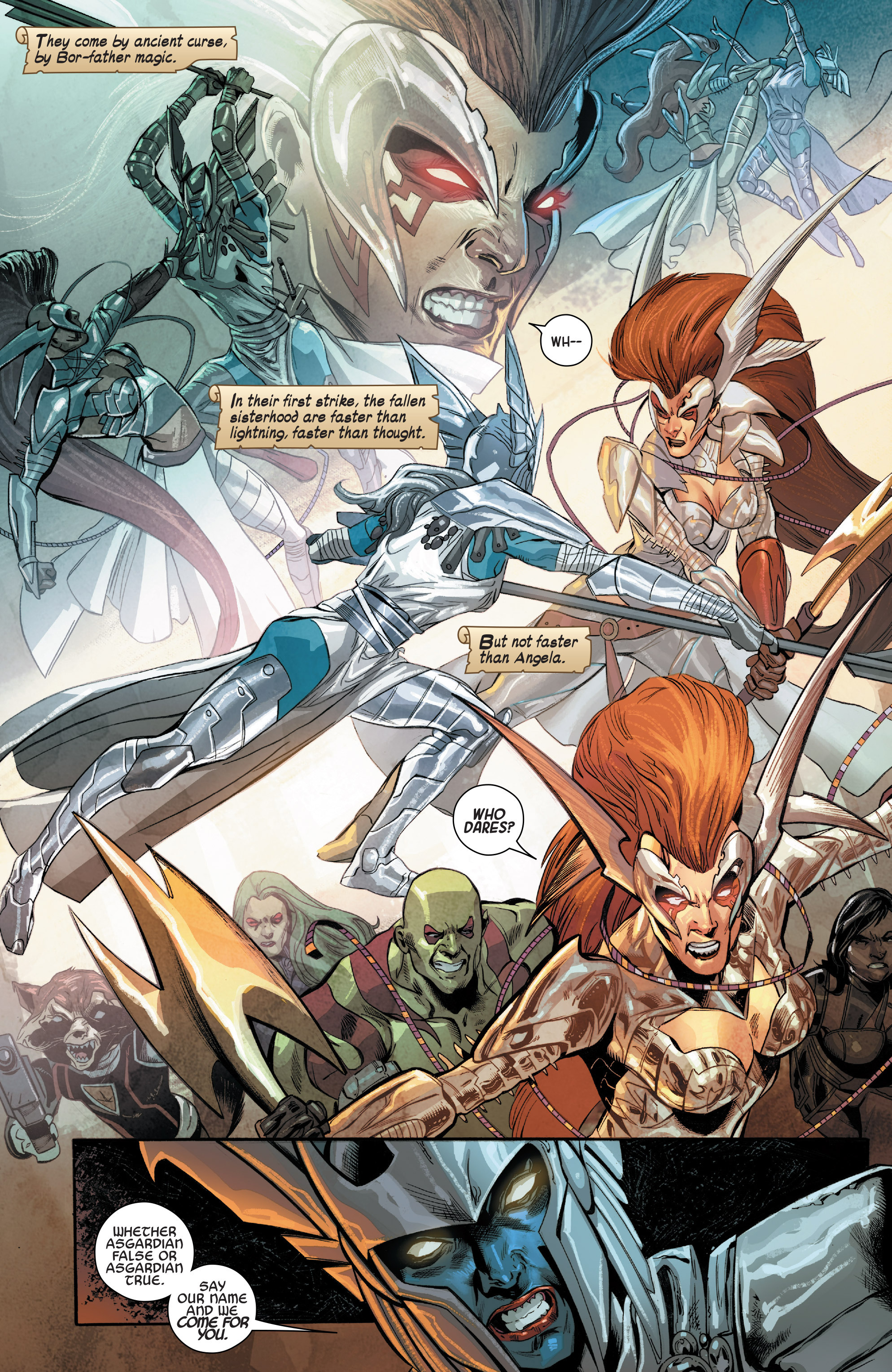 Read online Angela: Asgard's Assassin comic -  Issue #4 - 9