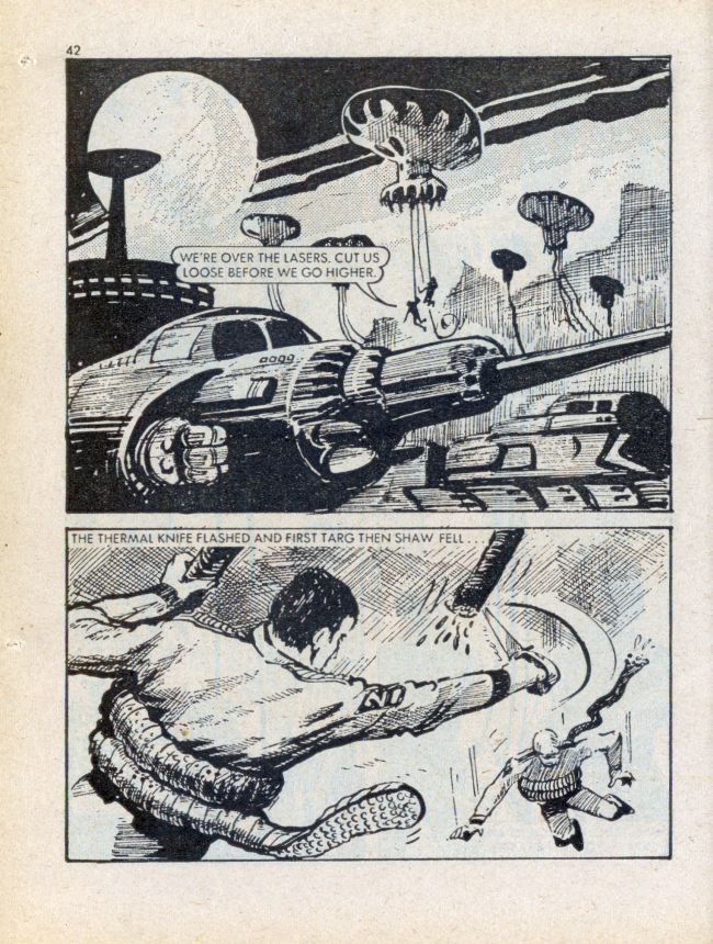 Read online Starblazer comic -  Issue #27 - 42