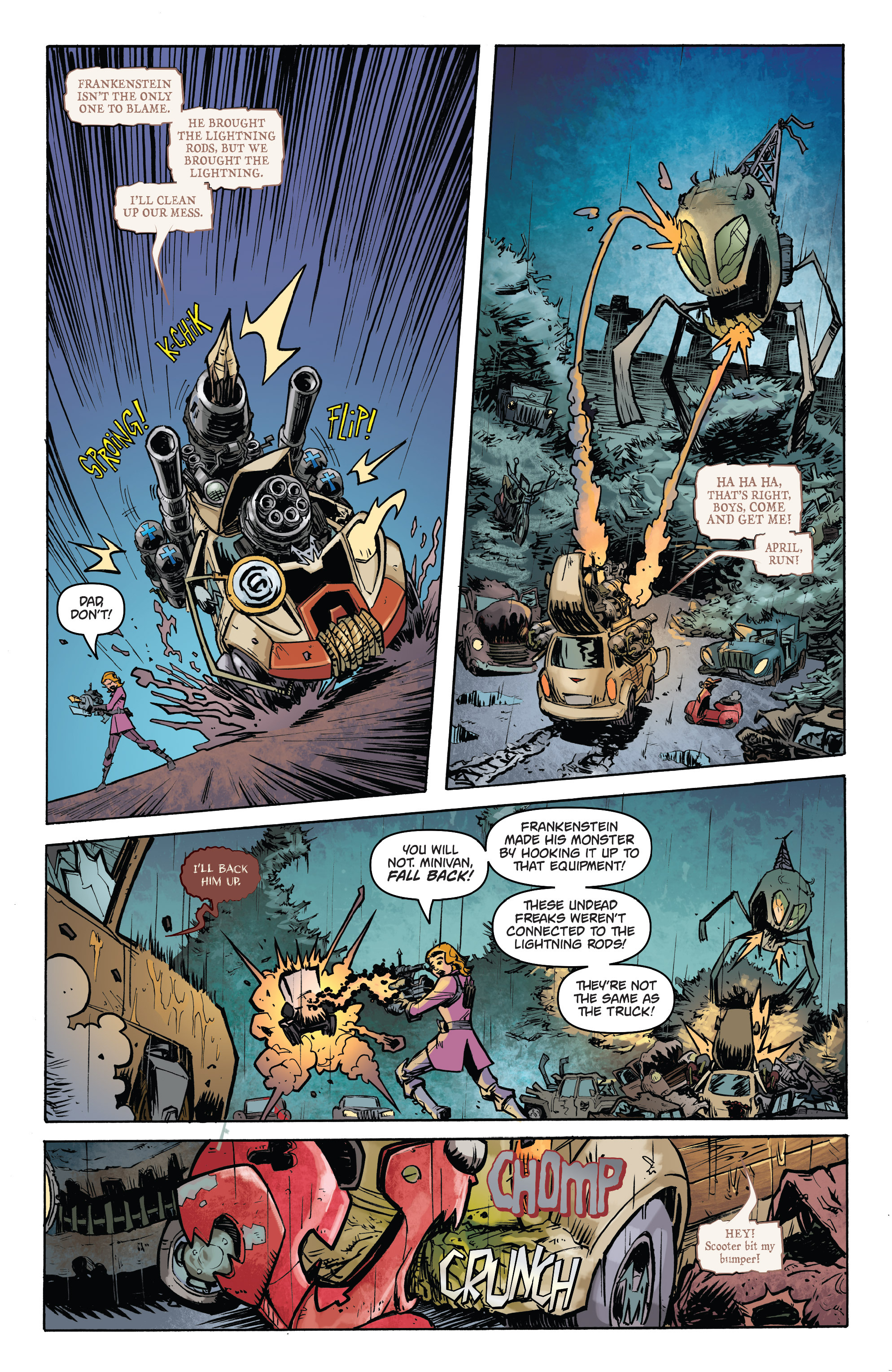 Read online Monster Motors: The Curse of Minivan Helsing comic -  Issue #1 - 23