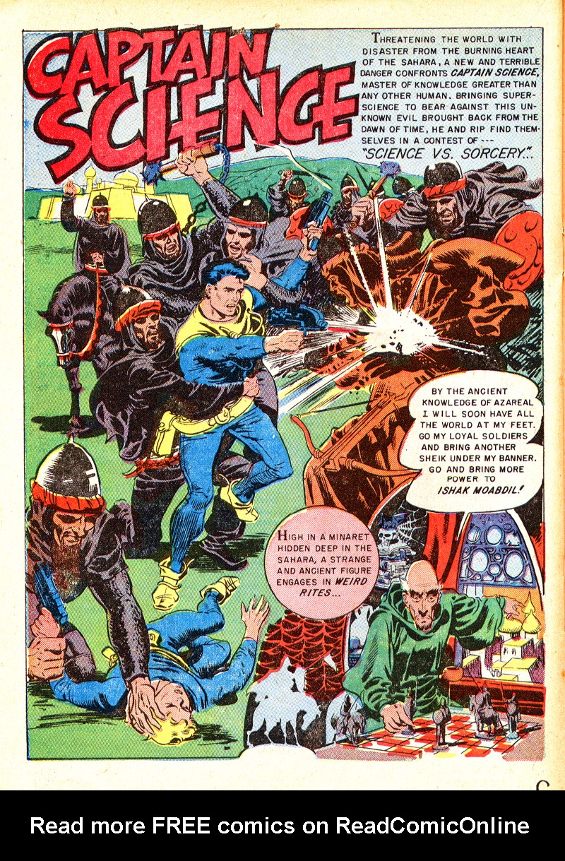 Read online Captain Science comic -  Issue #5 - 19