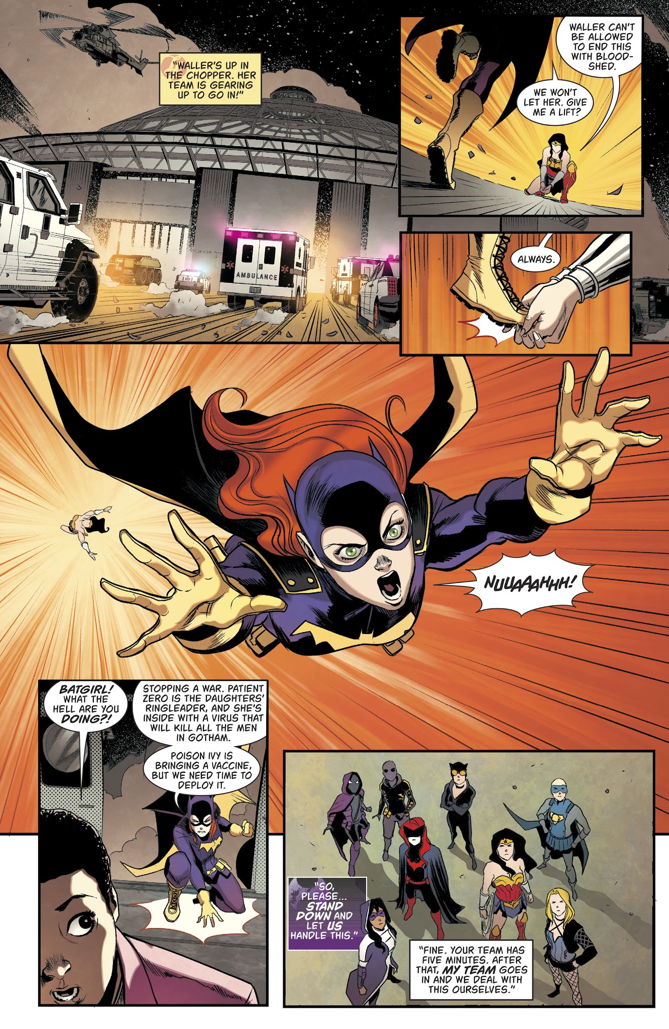 Read online Batgirl and the Birds of Prey comic -  Issue #17 - 17