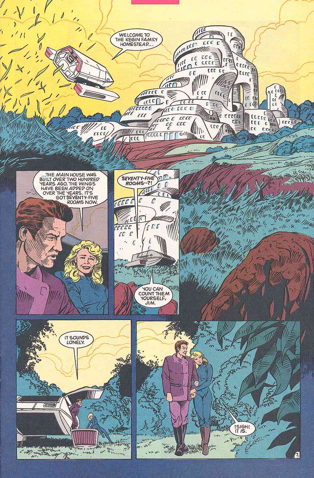 Read online Star Trek (1989) comic -  Issue #27 - 7