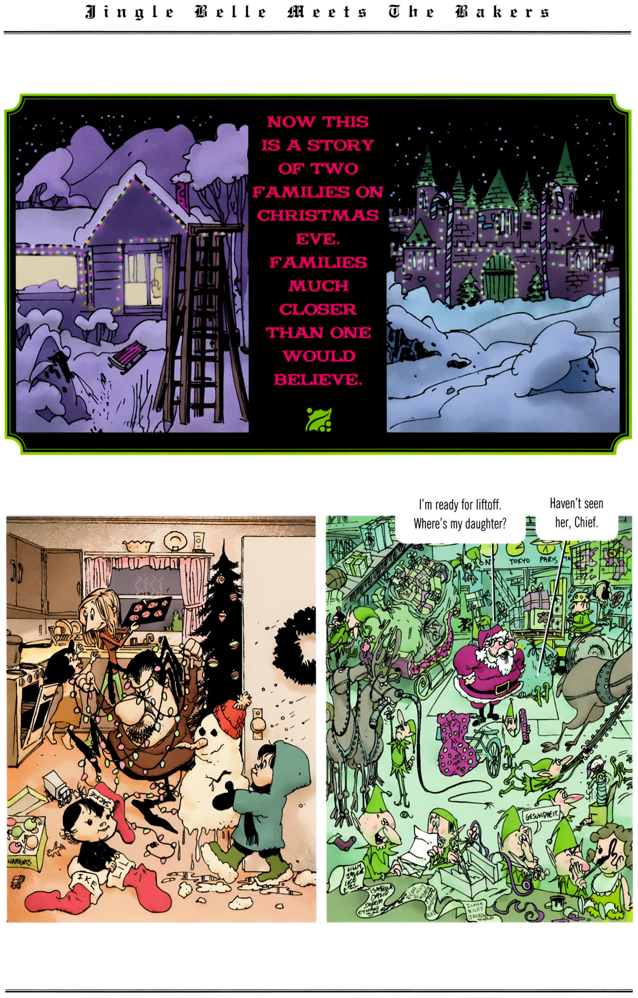 Read online The Bakers Meet Jingle Belle comic -  Issue # Full - 3