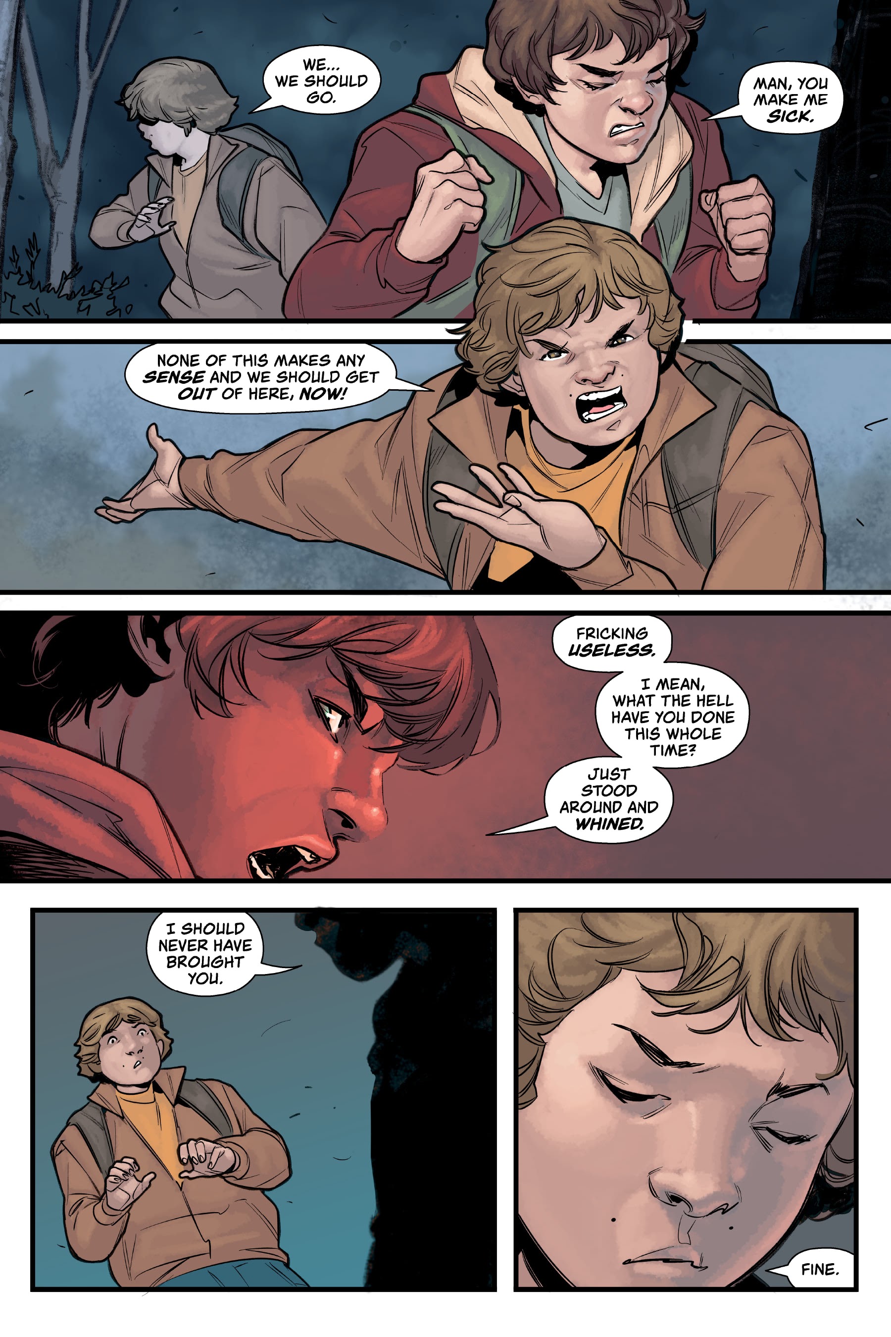 Read online Stranger Things: The Bully comic -  Issue # TPB - 44