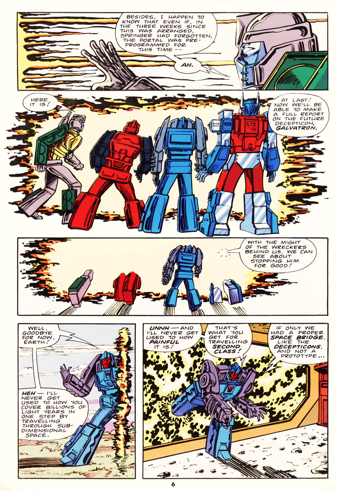 Read online The Transformers (UK) comic -  Issue #164 - 6