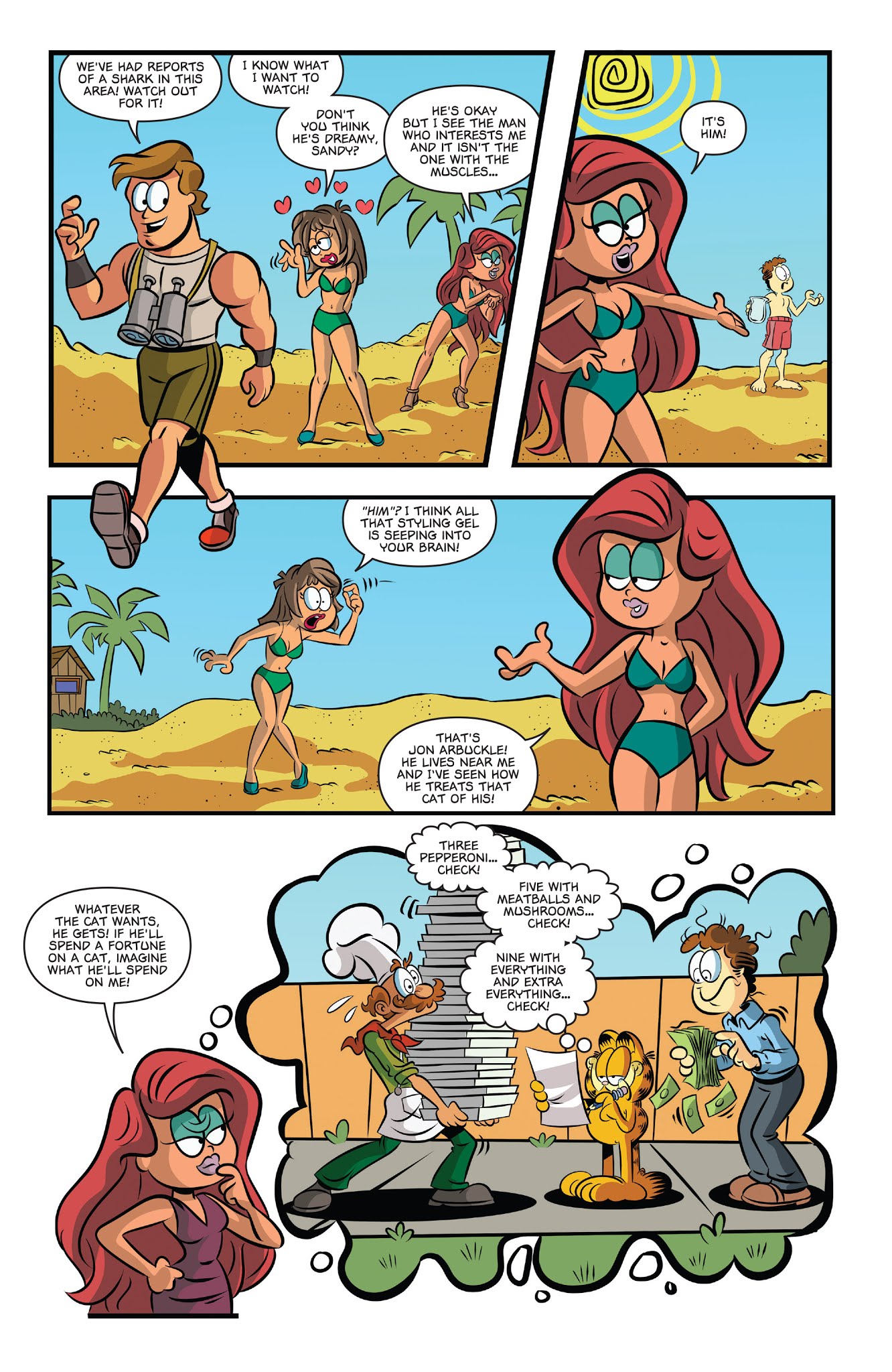 Read online Garfield 2018 Vacation Time Blues comic -  Issue # Full - 6