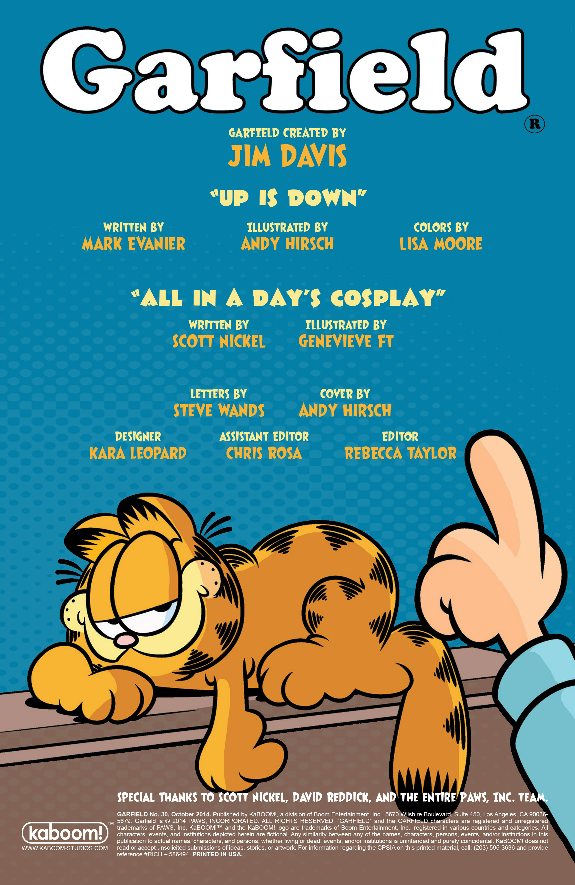 Read online Garfield comic -  Issue #30 - 2