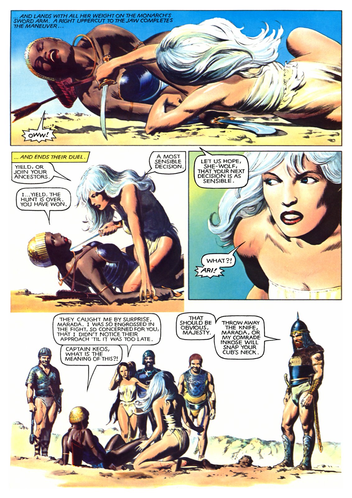 Read online Marvel Graphic Novel comic -  Issue #21 - Marada the She-Wolf - 58