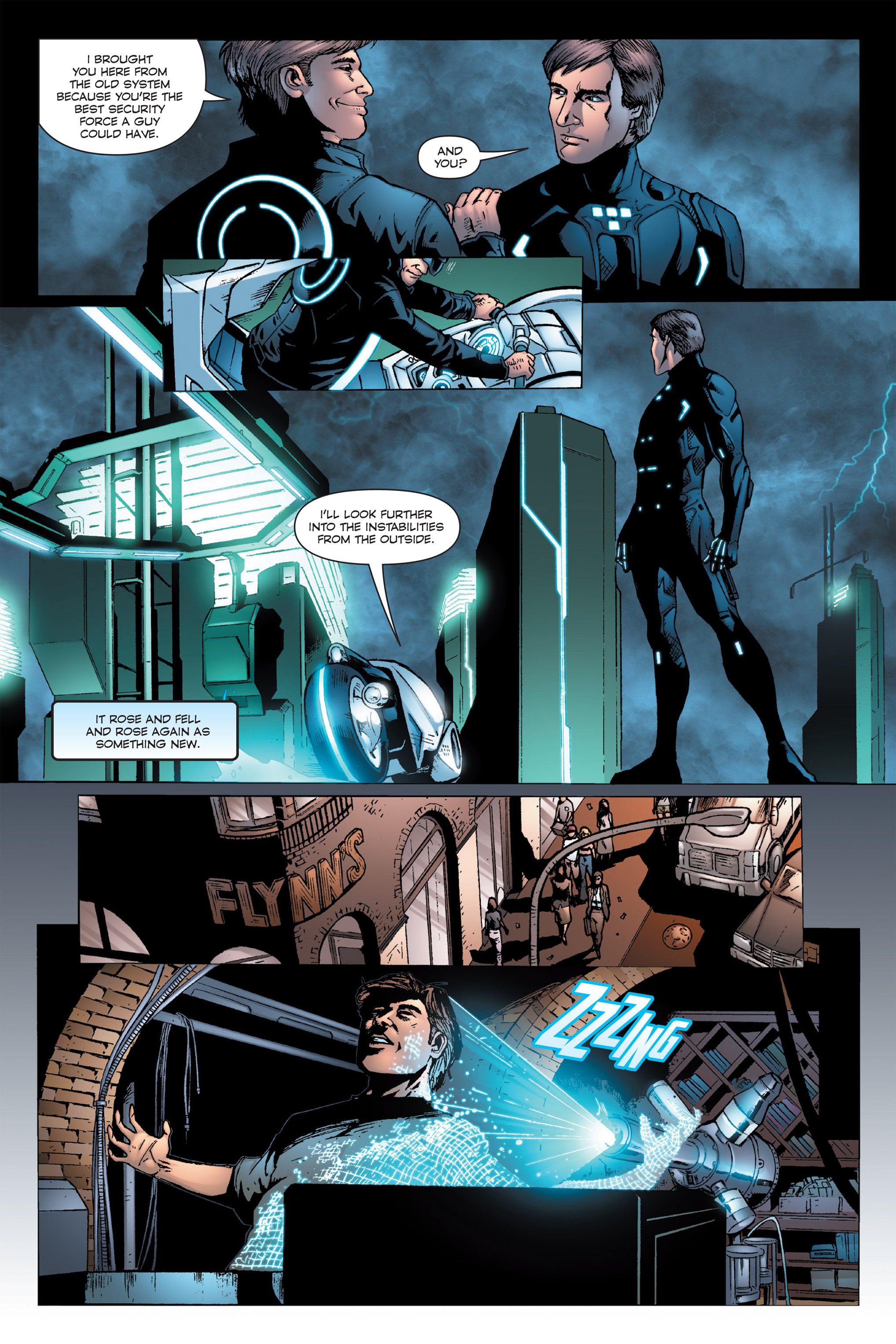 Read online TRON: Betrayal comic -  Issue # TPB - 20