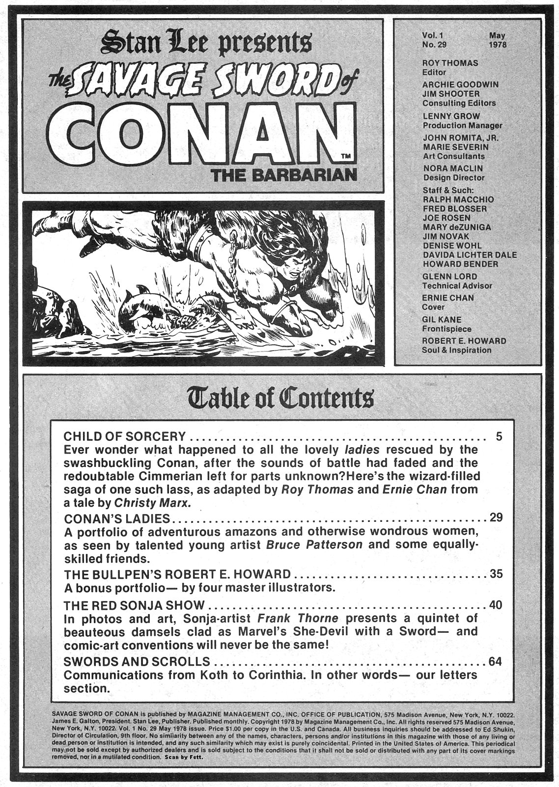 Read online The Savage Sword Of Conan comic -  Issue #29 - 3