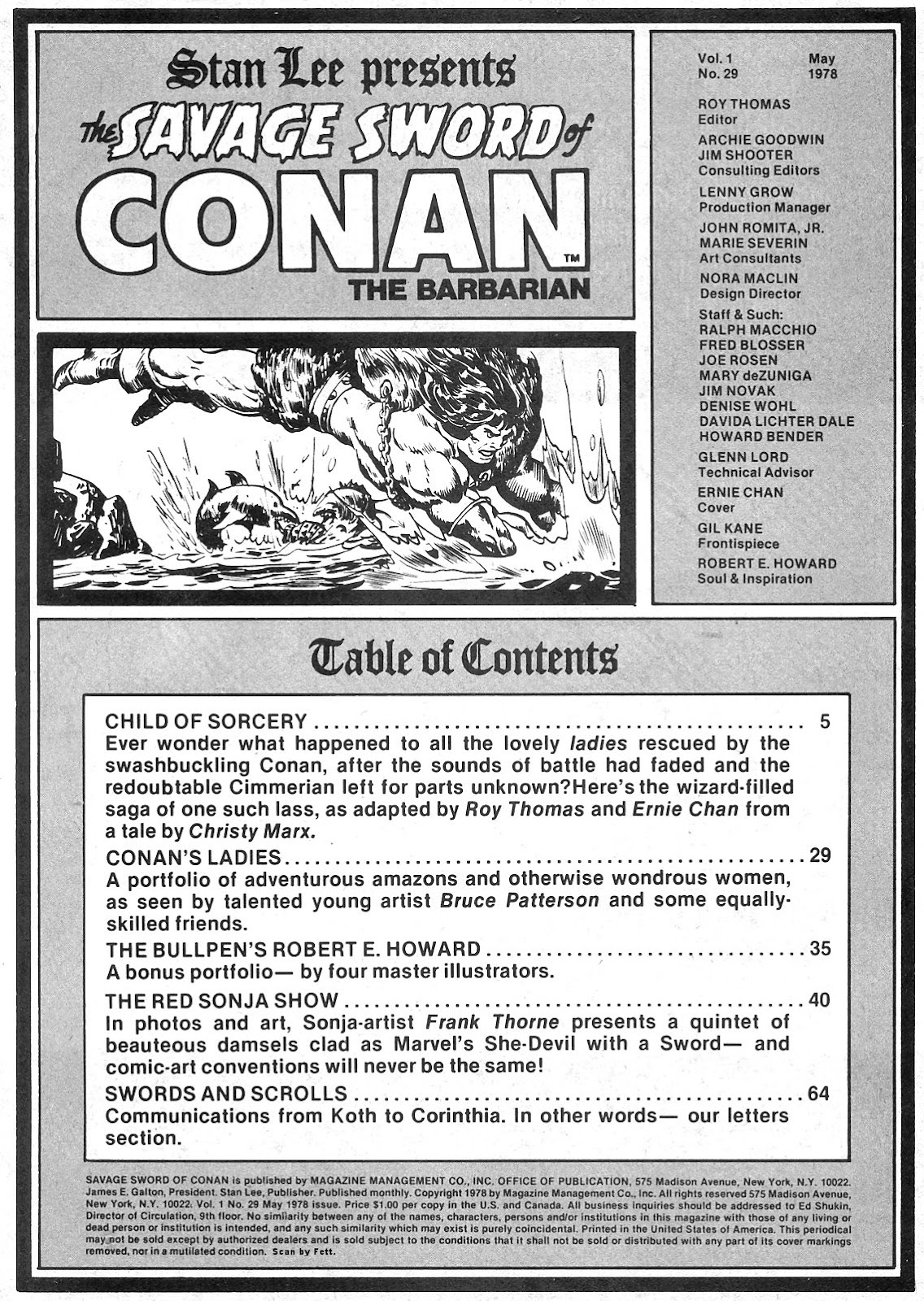 The Savage Sword Of Conan issue 29 - Page 3