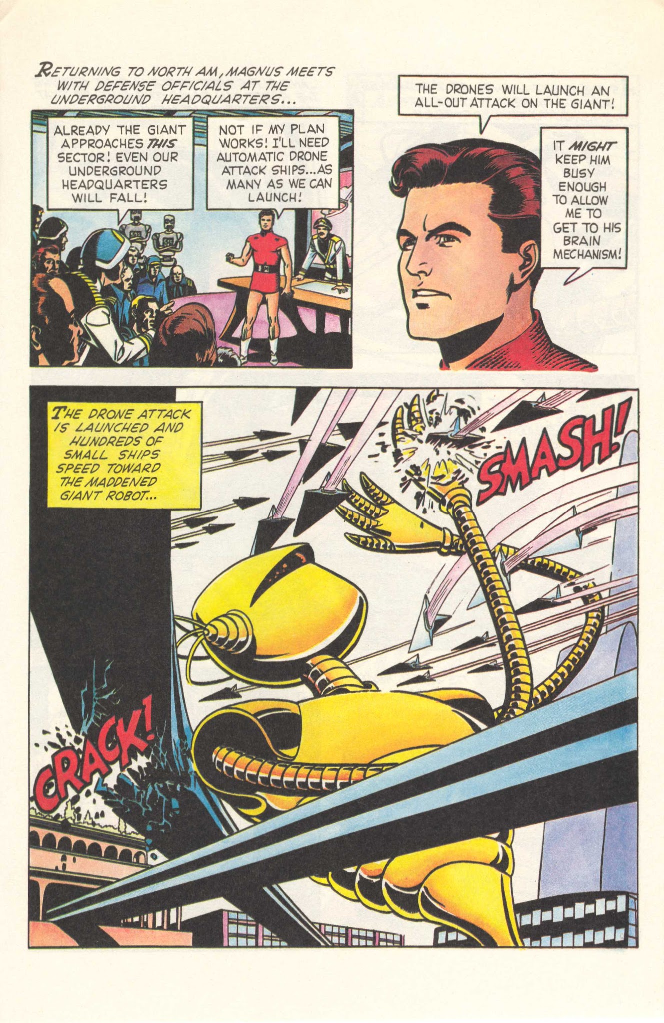 Read online Vintage Magnus, Robot Fighter comic -  Issue #2 - 26