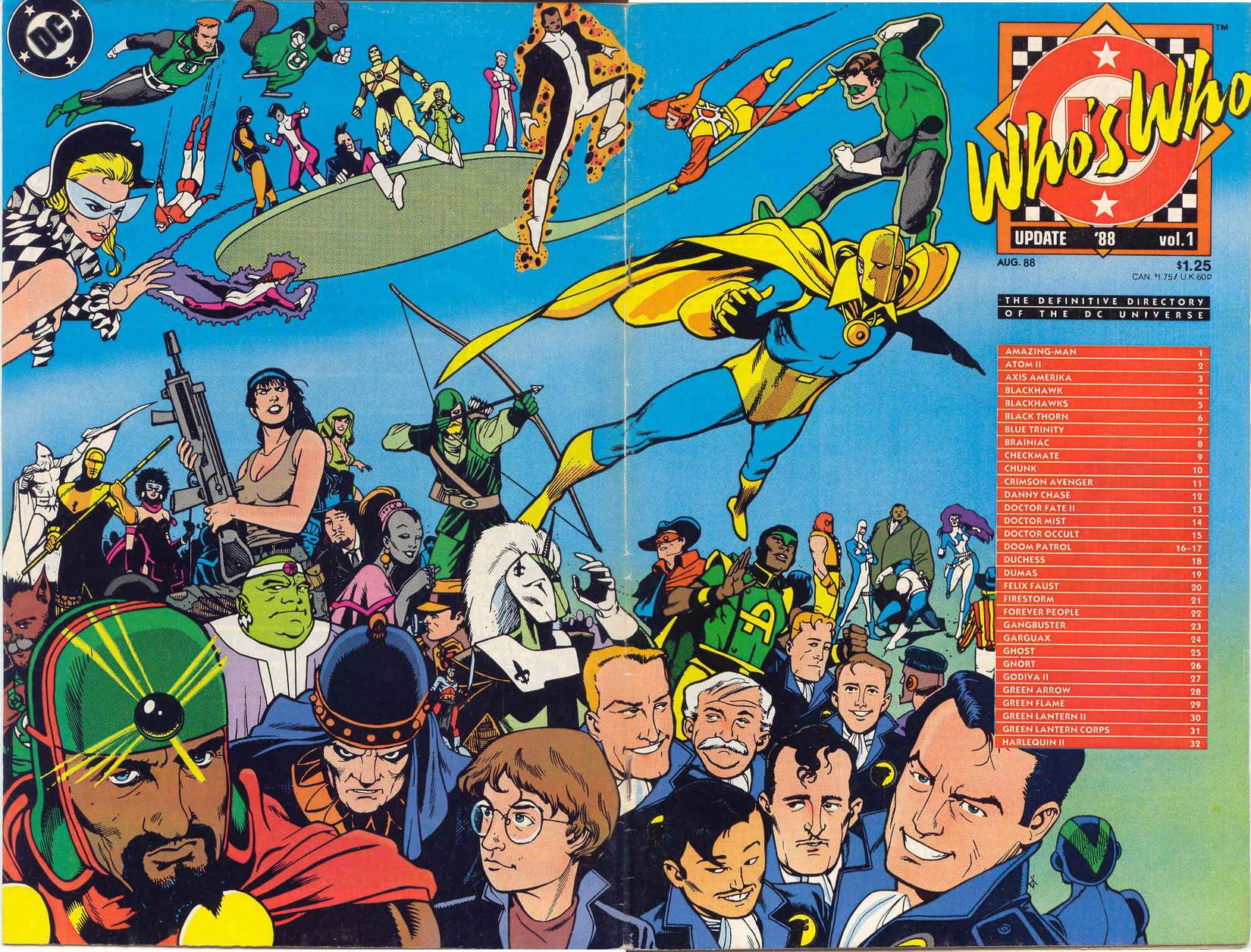 Read online Who's Who: Update '88 comic -  Issue #1 - 2