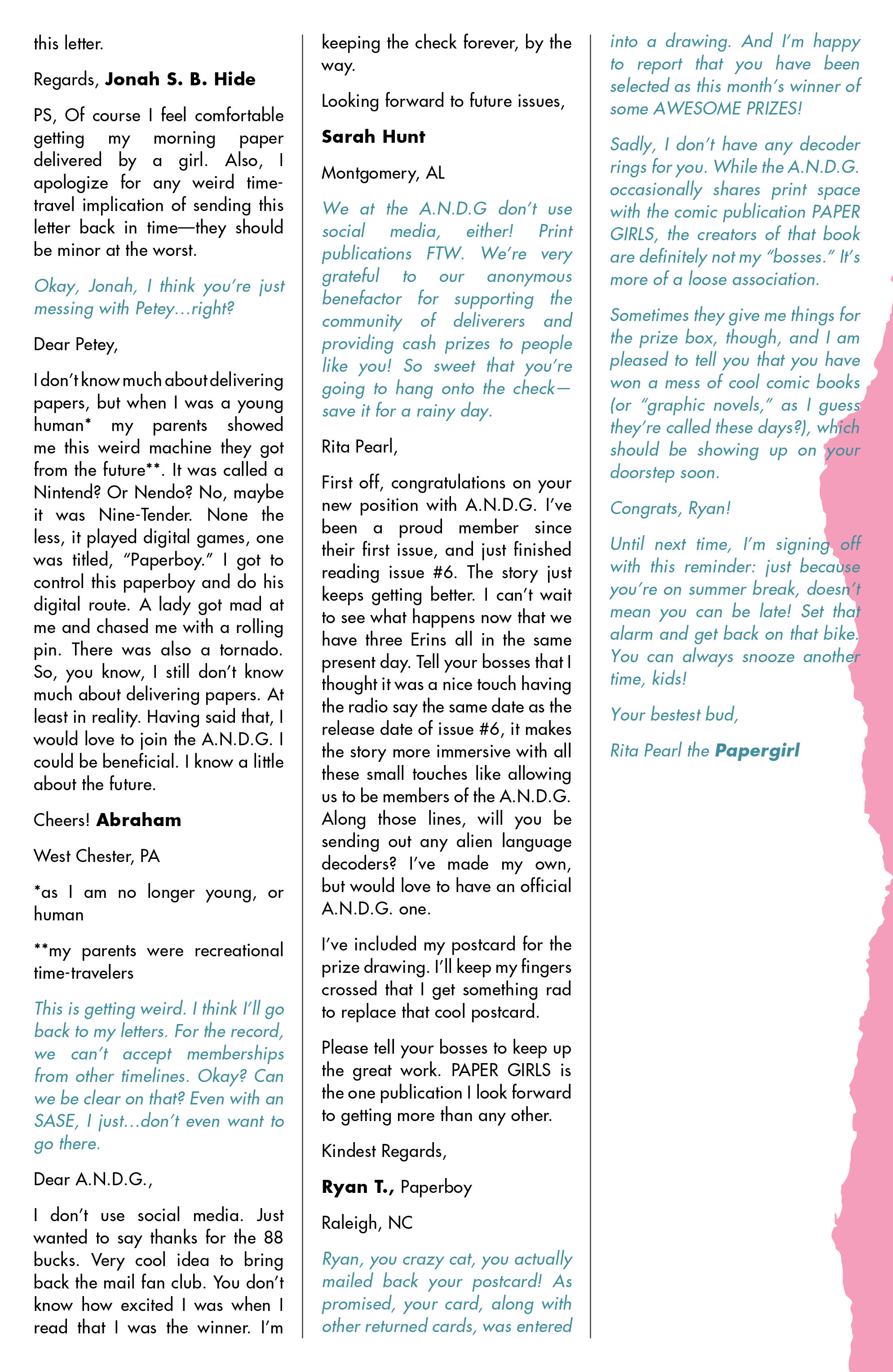 Read online Paper Girls comic -  Issue #8 - 28