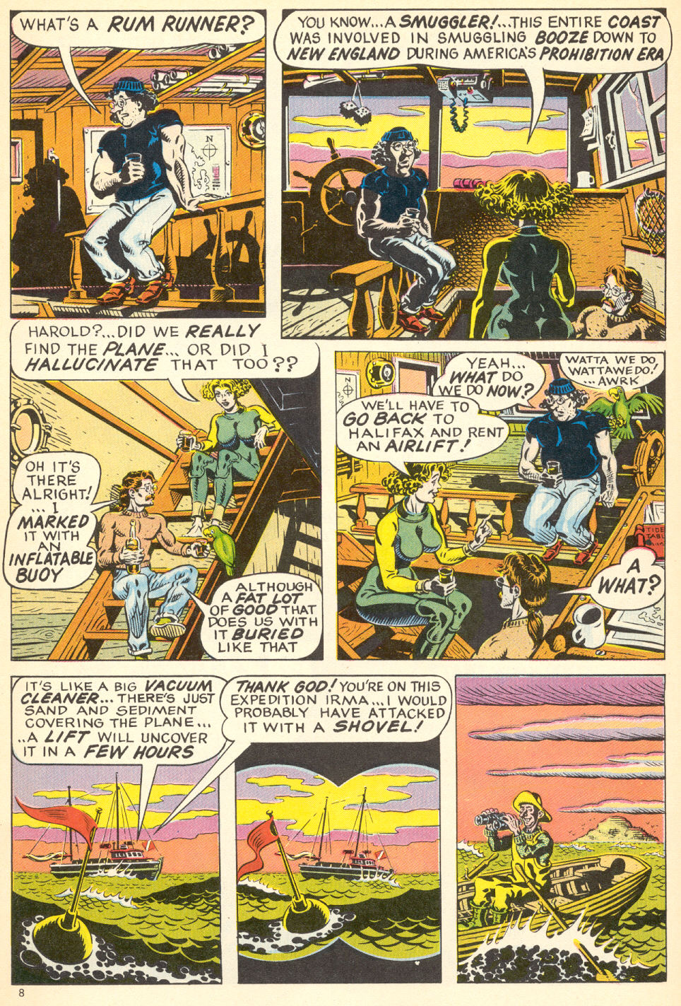 Read online Harold Hedd in "Hitler's Cocaine" comic -  Issue #2 - 10