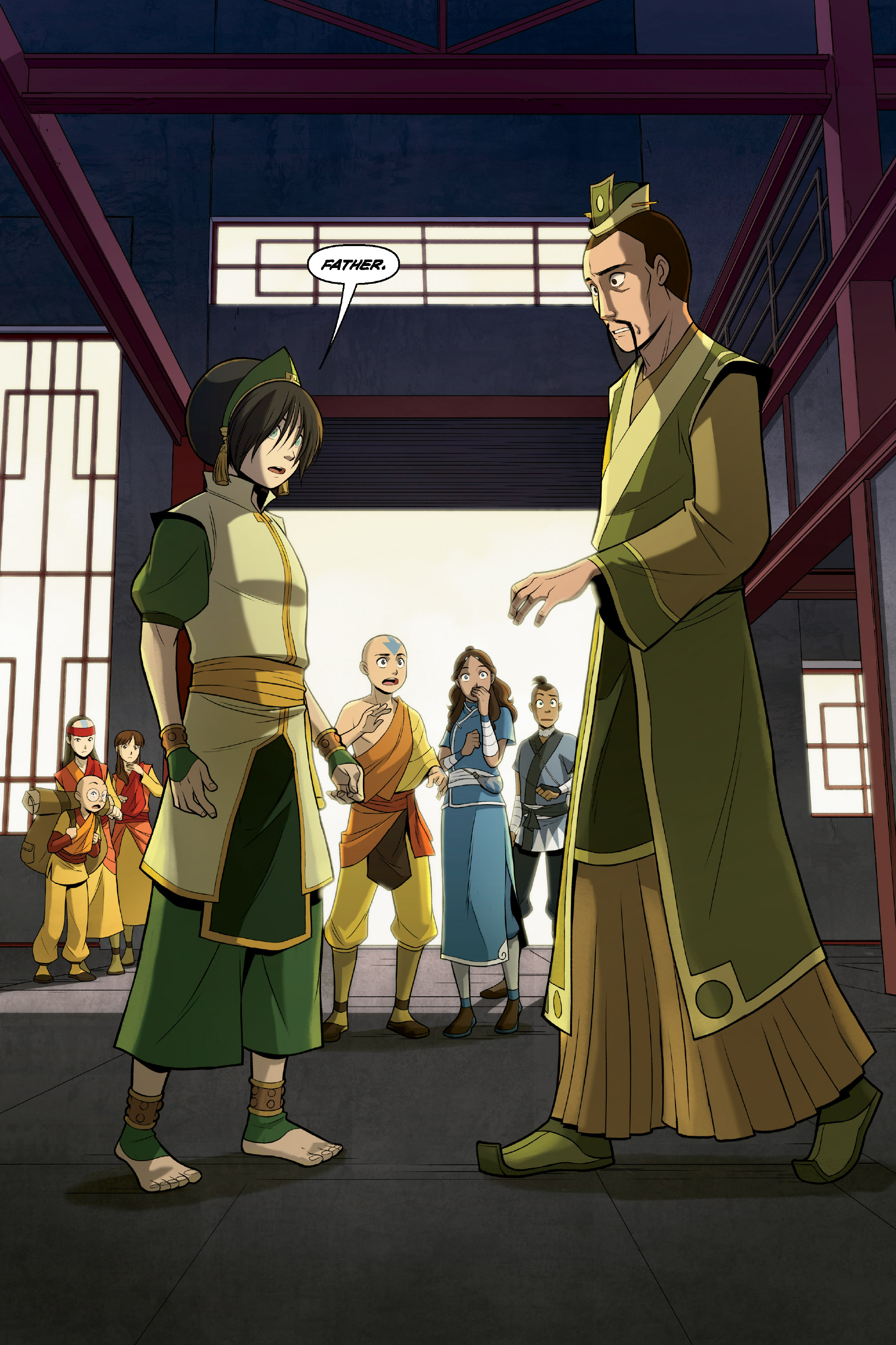 Read online Nickelodeon Avatar: The Last Airbender - The Rift comic -  Issue # _Omnibus (Part 1) - 74