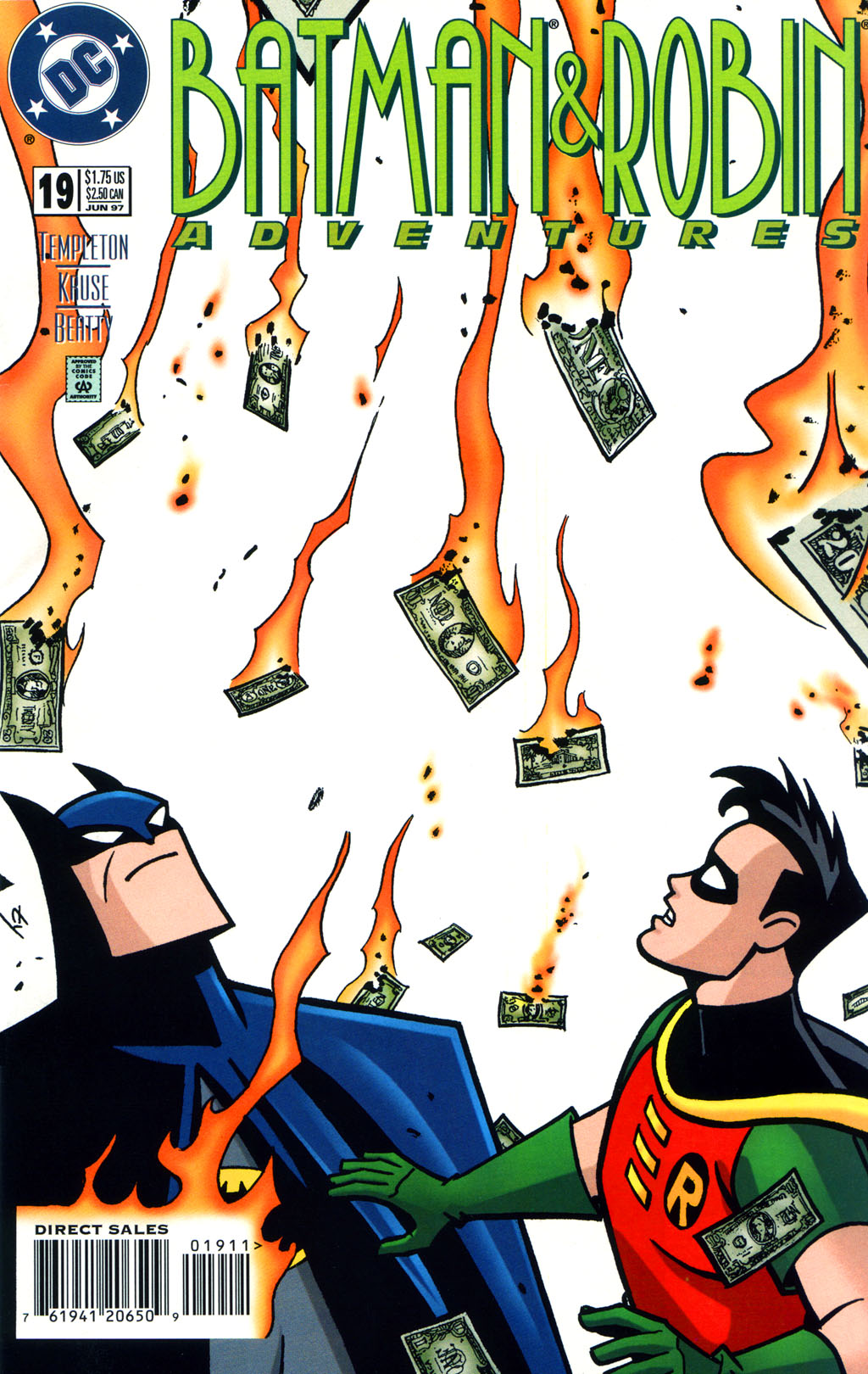 Read online The Batman and Robin Adventures comic -  Issue #19 - 1