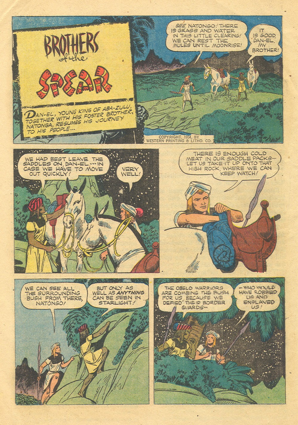 Read online Tarzan (1948) comic -  Issue #64 - 28
