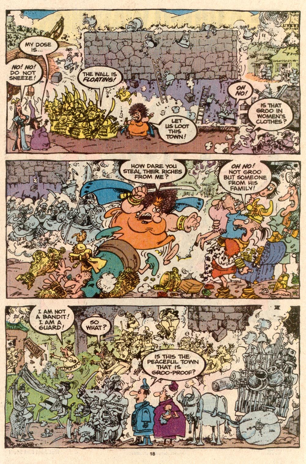 Read online Sergio Aragonés Groo the Wanderer comic -  Issue #59 - 18