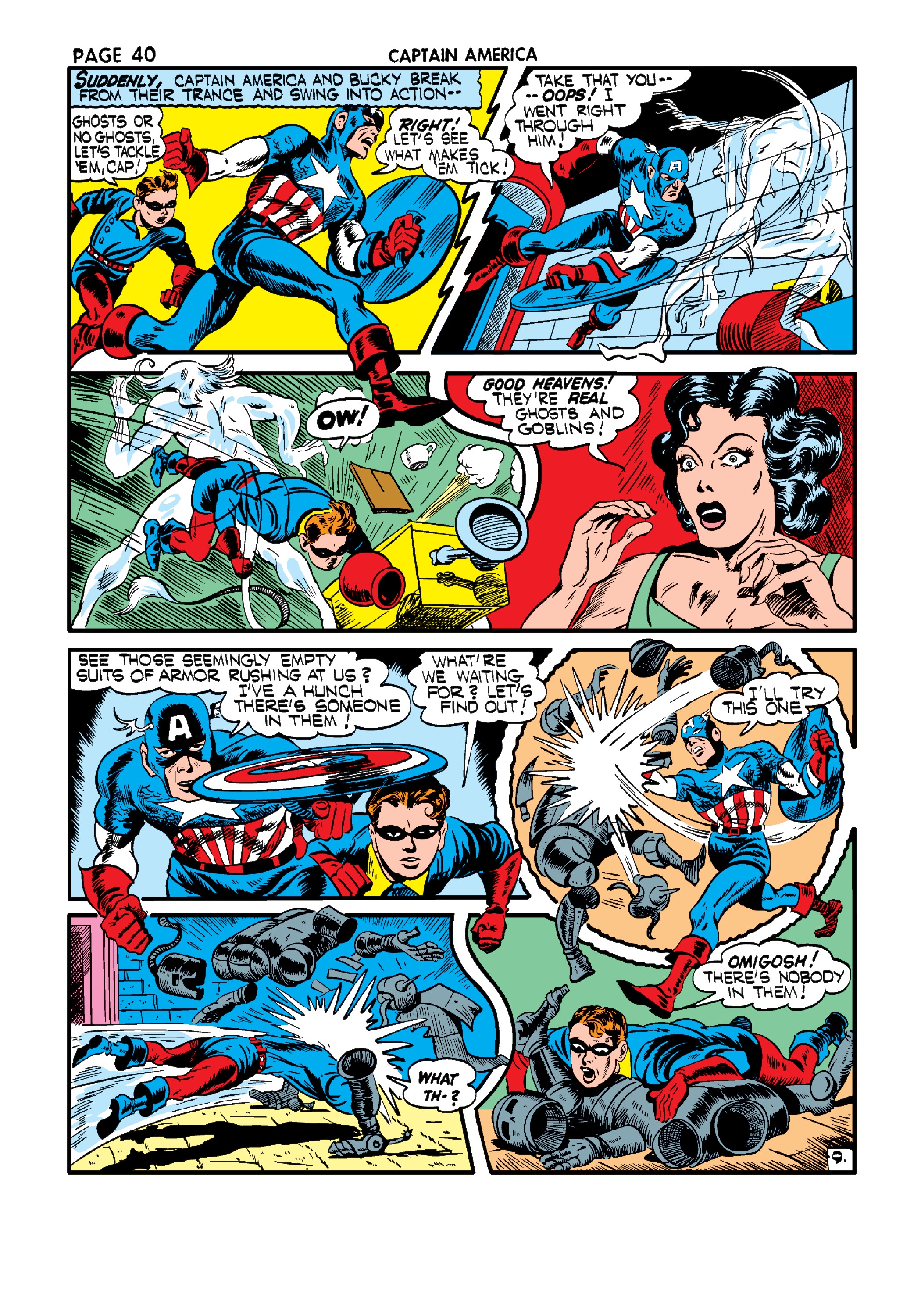 Read online Marvel Masterworks: Golden Age Captain America comic -  Issue # TPB 2 (Part 3) - 45