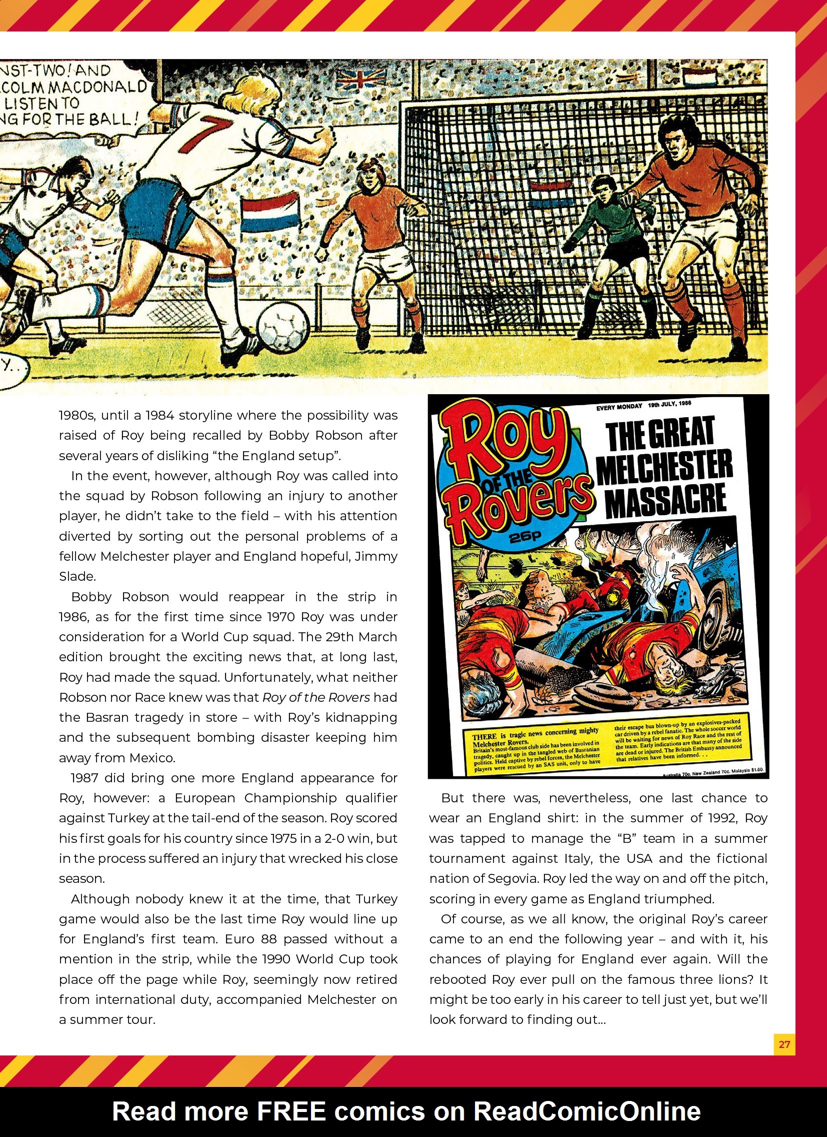 Read online Roy of the Rovers Summer Special 2020 comic -  Issue # Full - 29