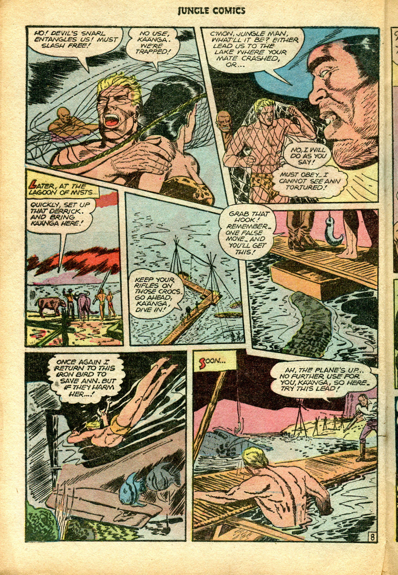 Read online Jungle Comics comic -  Issue #82 - 10
