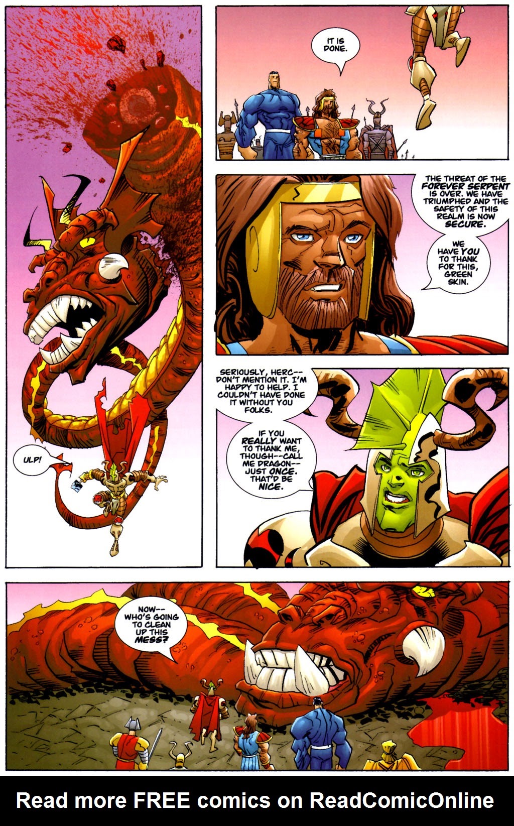 Read online Savage Dragon: God War comic -  Issue #4 - 14