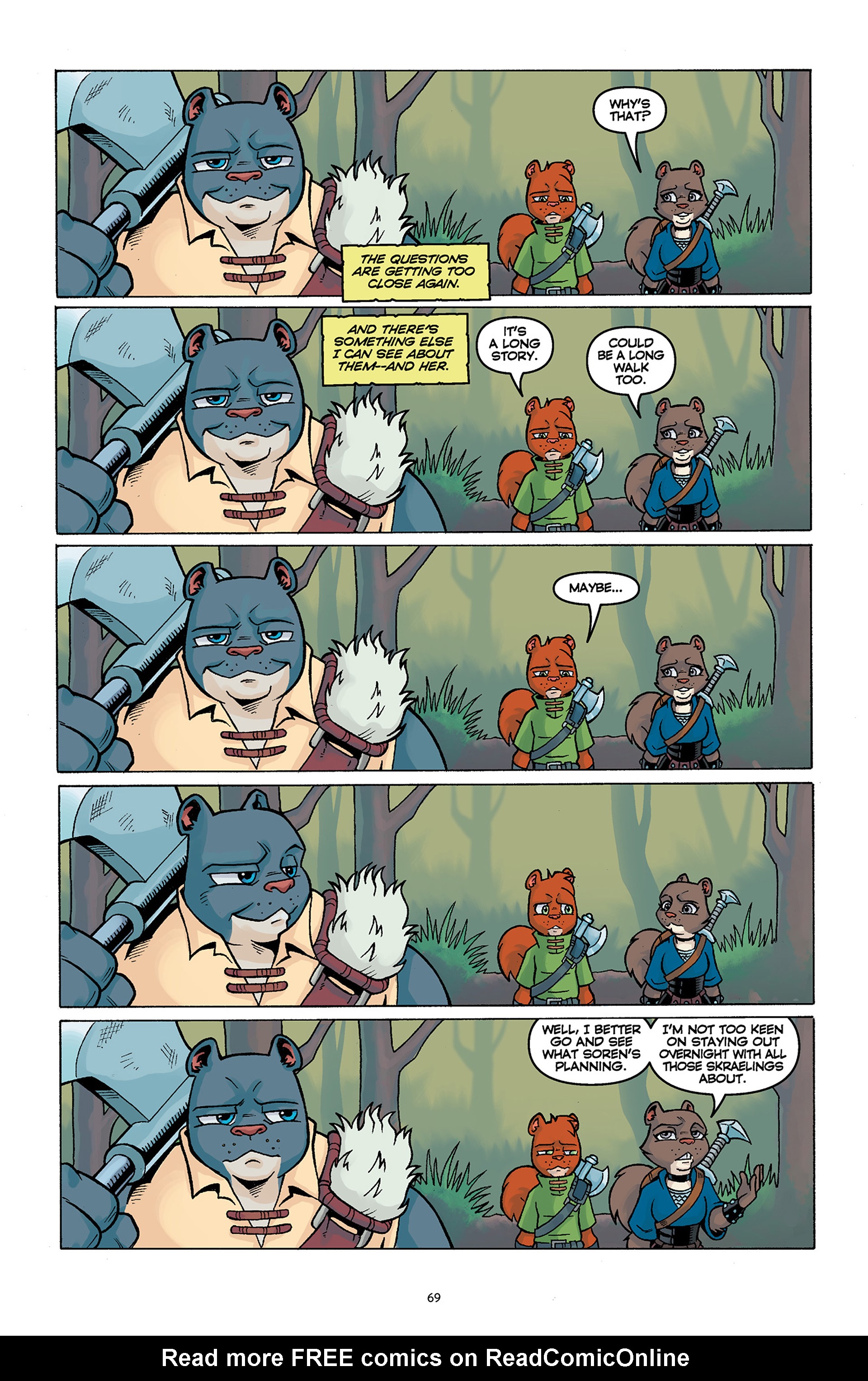 Read online Sons of Ashgard: Ill Met in Elmgard comic -  Issue # TPB (Part 1) - 69