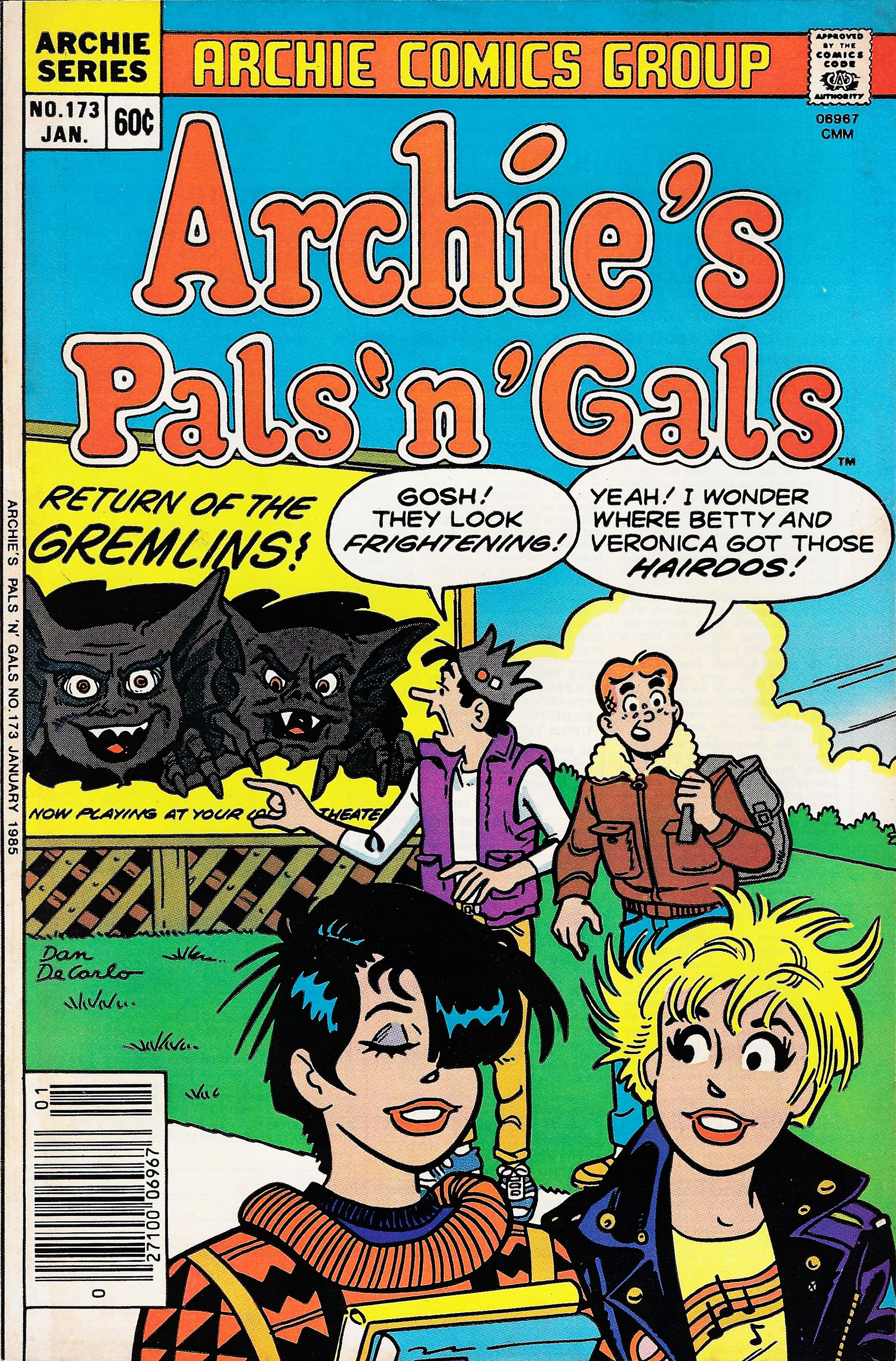 Read online Archie's Pals 'N' Gals (1952) comic -  Issue #173 - 1