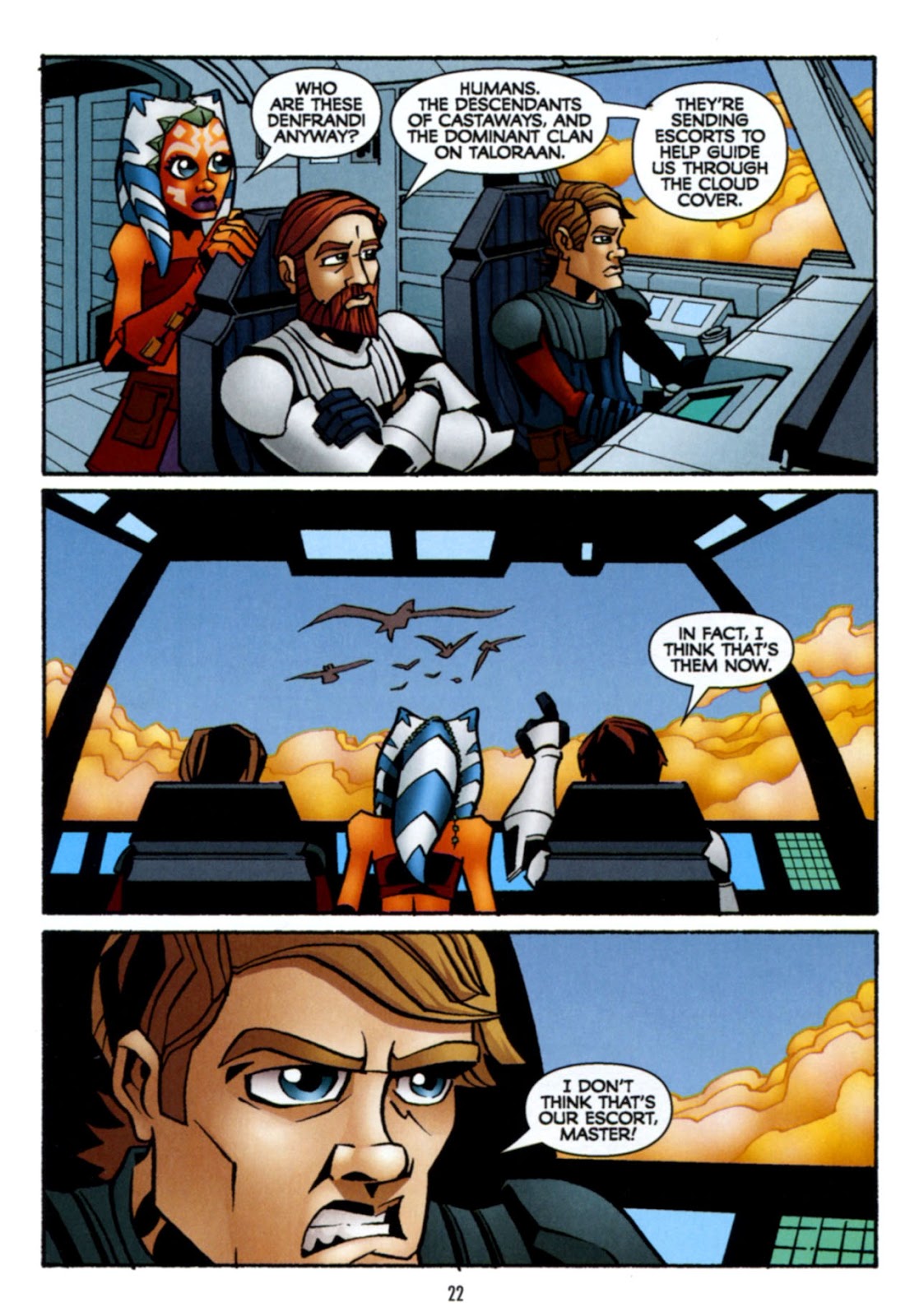 Star Wars: The Clone Wars - The Wind Raiders of Taloraan issue Full - Page 22