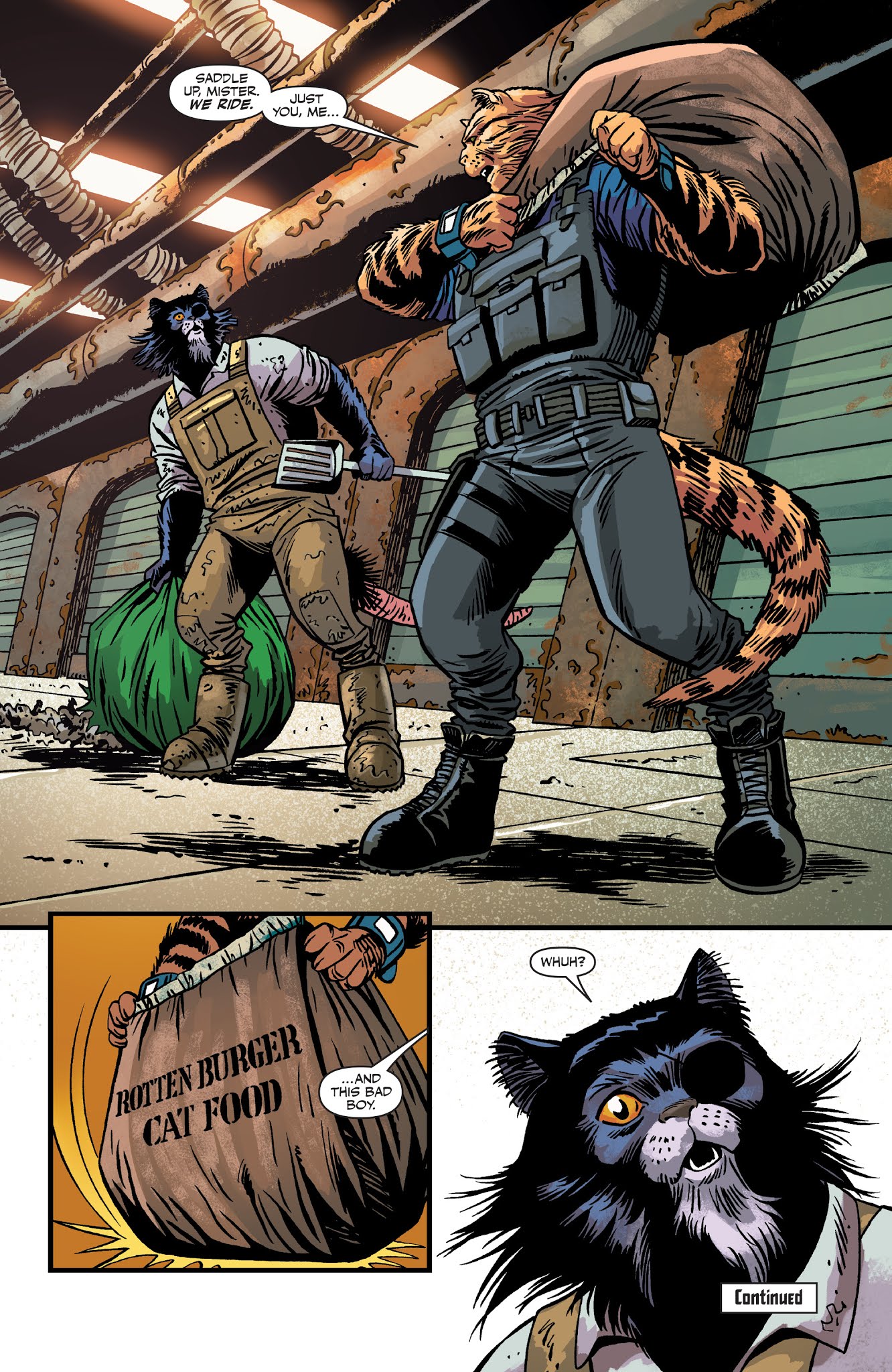Read online Captain Ginger comic -  Issue #2 - 22