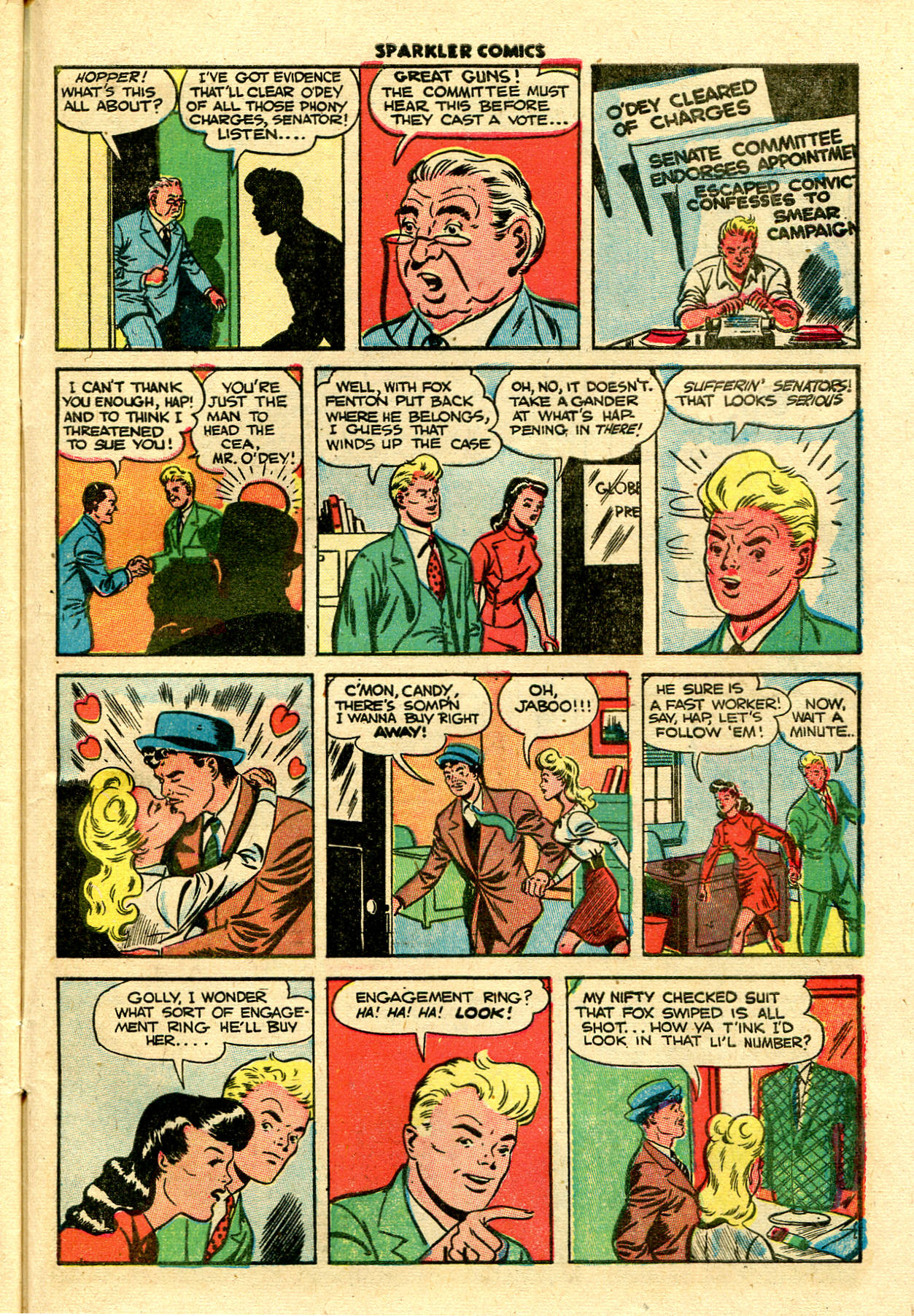Read online Sparkler Comics comic -  Issue #69 - 45