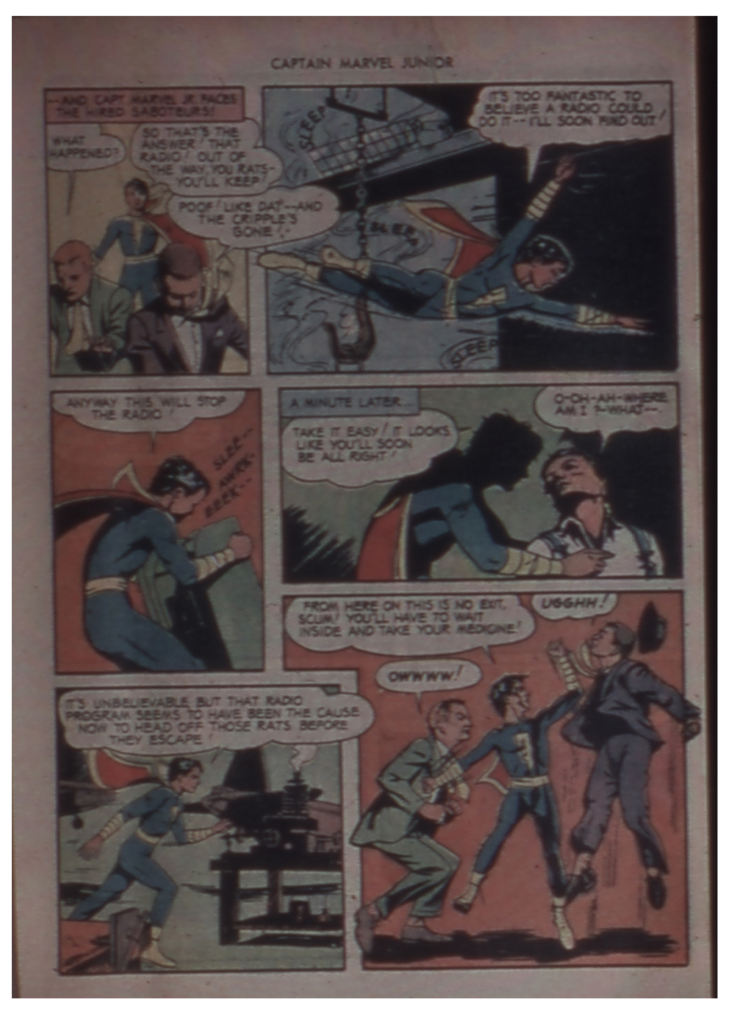 Read online Captain Marvel, Jr. comic -  Issue #11 - 37