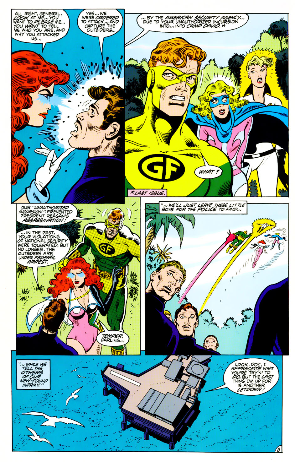 Read online The Outsiders (1985) comic -  Issue #25 - 9