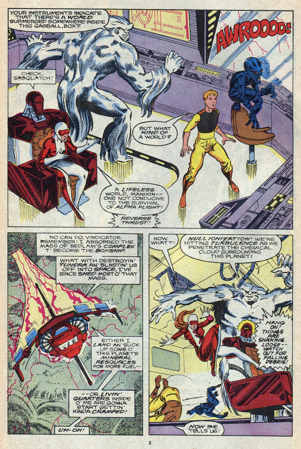 Read online Alpha Flight (1983) comic -  Issue #57 - 4