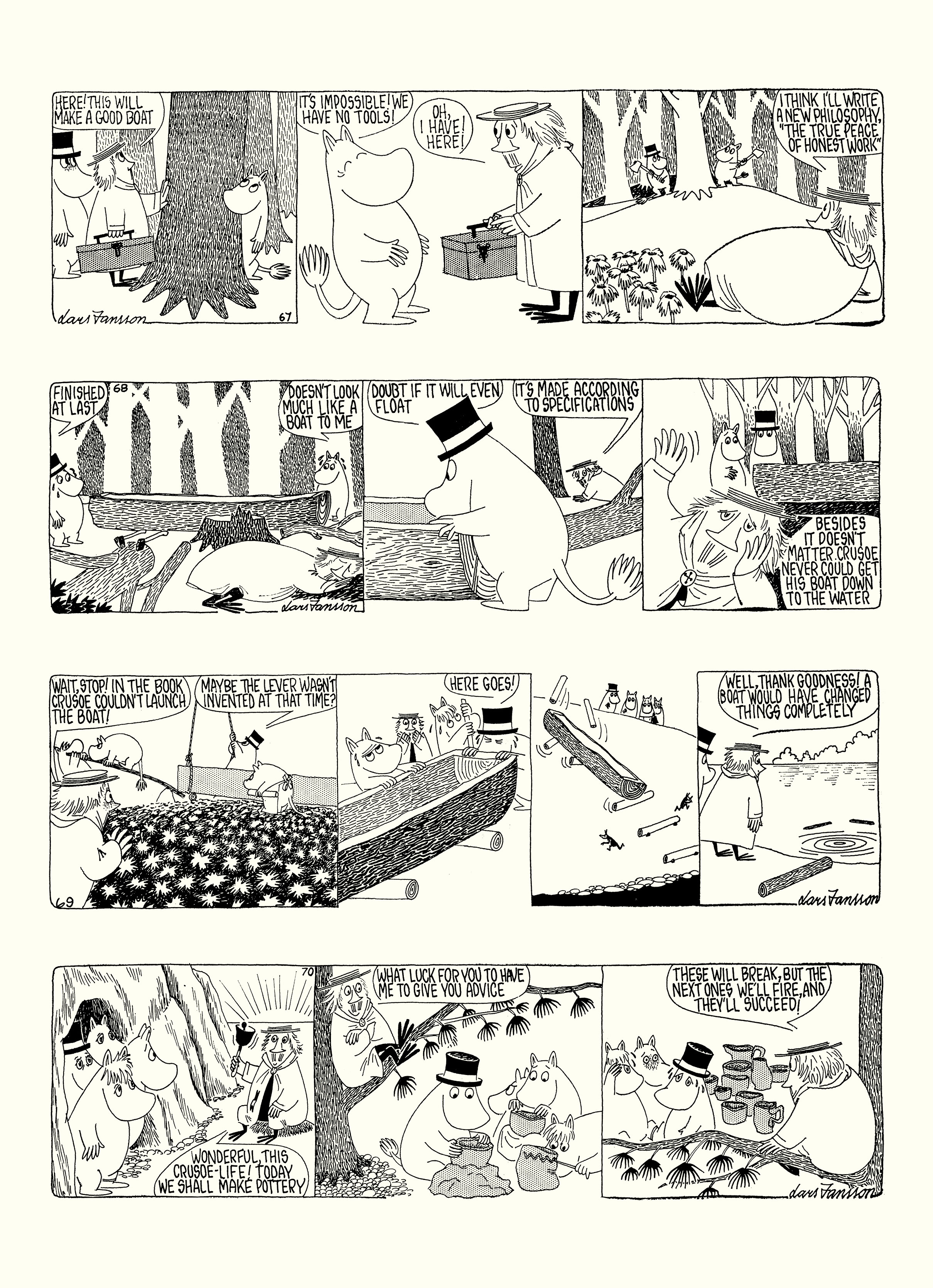 Read online Moomin: The Complete Lars Jansson Comic Strip comic -  Issue # TPB 8 - 22