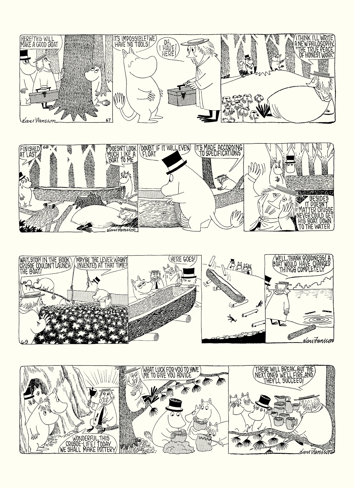 Moomin: The Complete Lars Jansson Comic Strip issue TPB 8 - Page 22