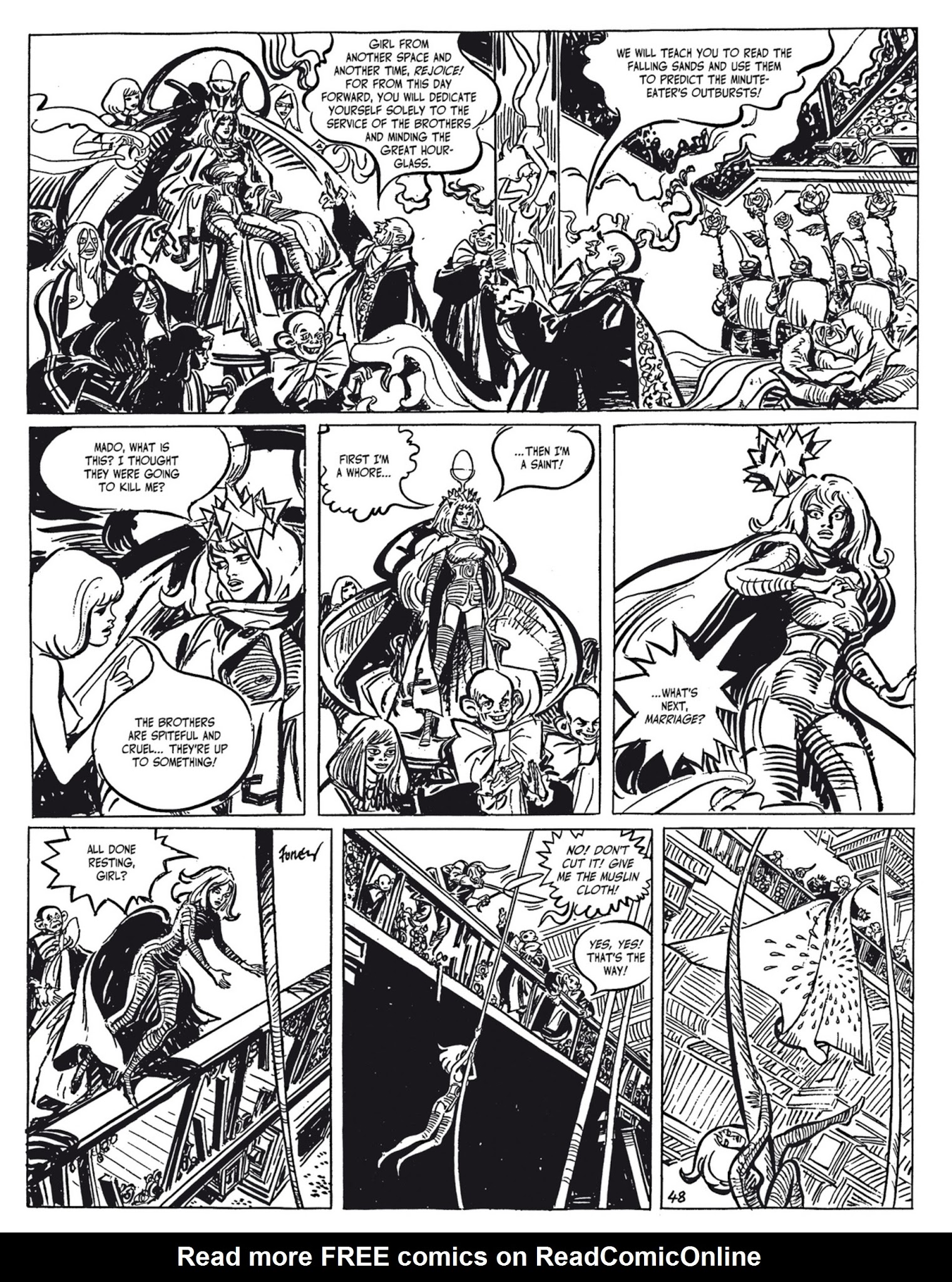 Read online Barbarella and The Wrath of the Minute-Eater comic -  Issue # TPB - 53