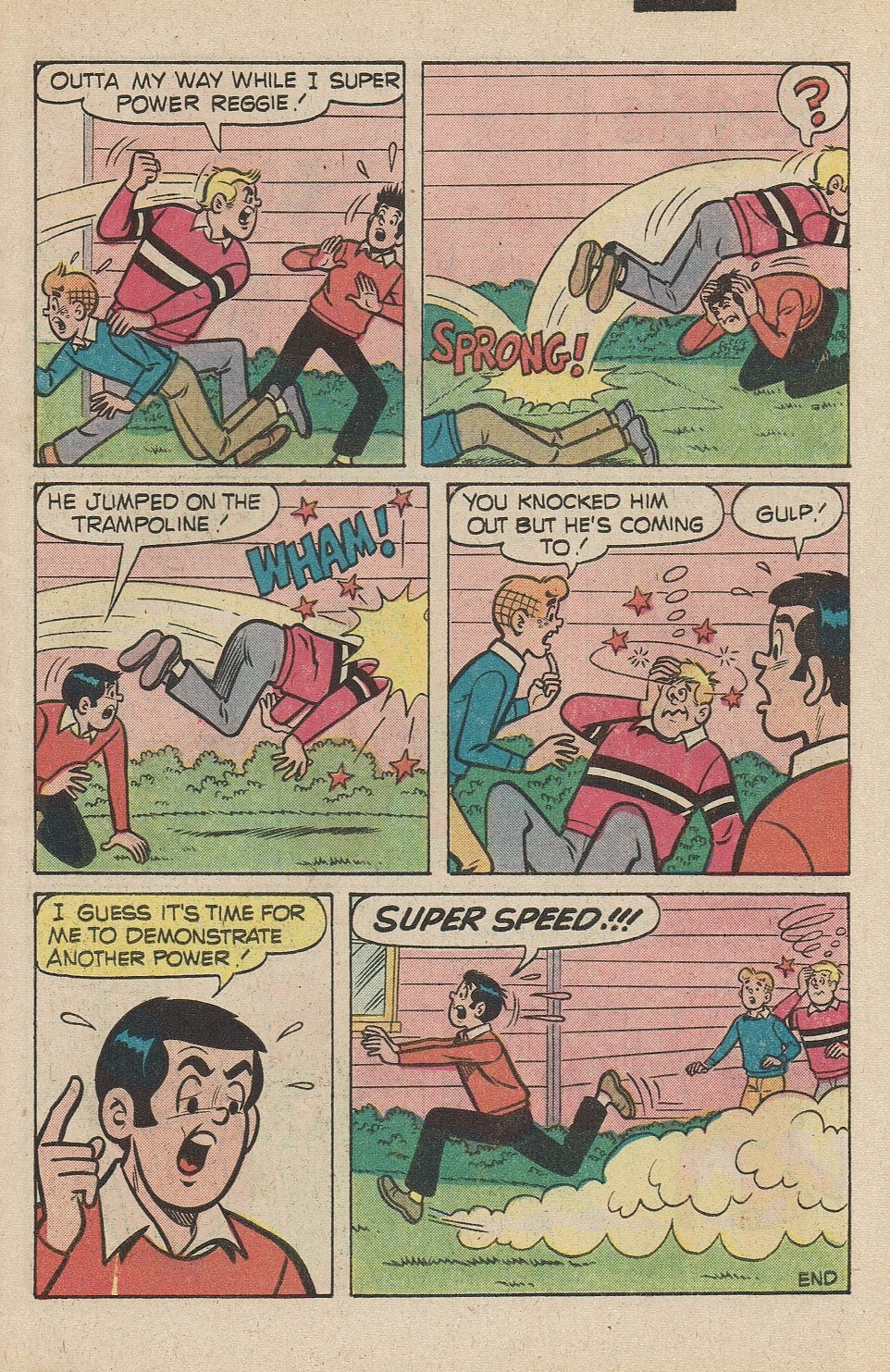 Read online Reggie and Me (1966) comic -  Issue #121 - 7