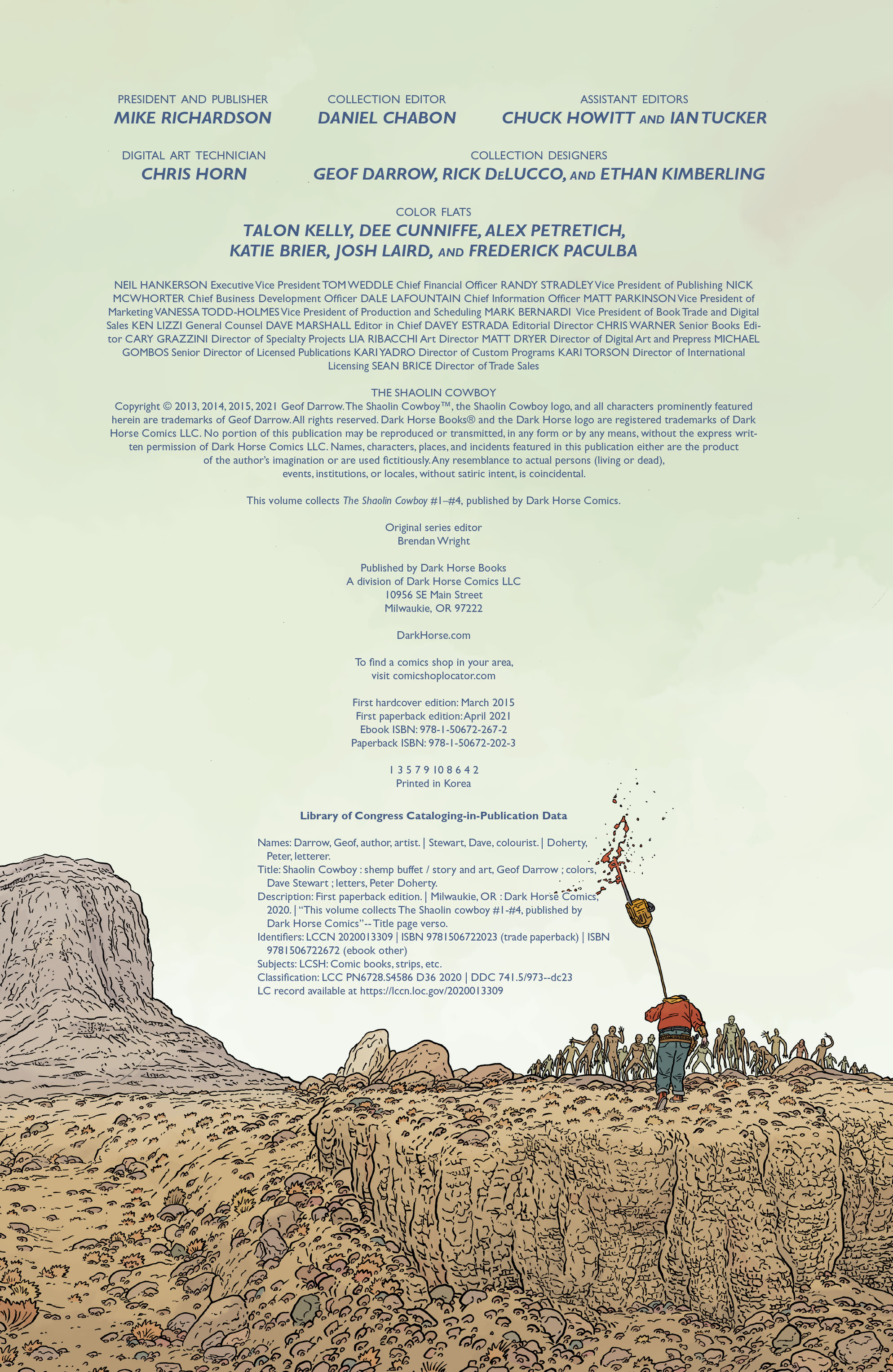 Read online The Shaolin Cowboy: Who'll Stop the Reign? comic -  Issue # _TPB - 5