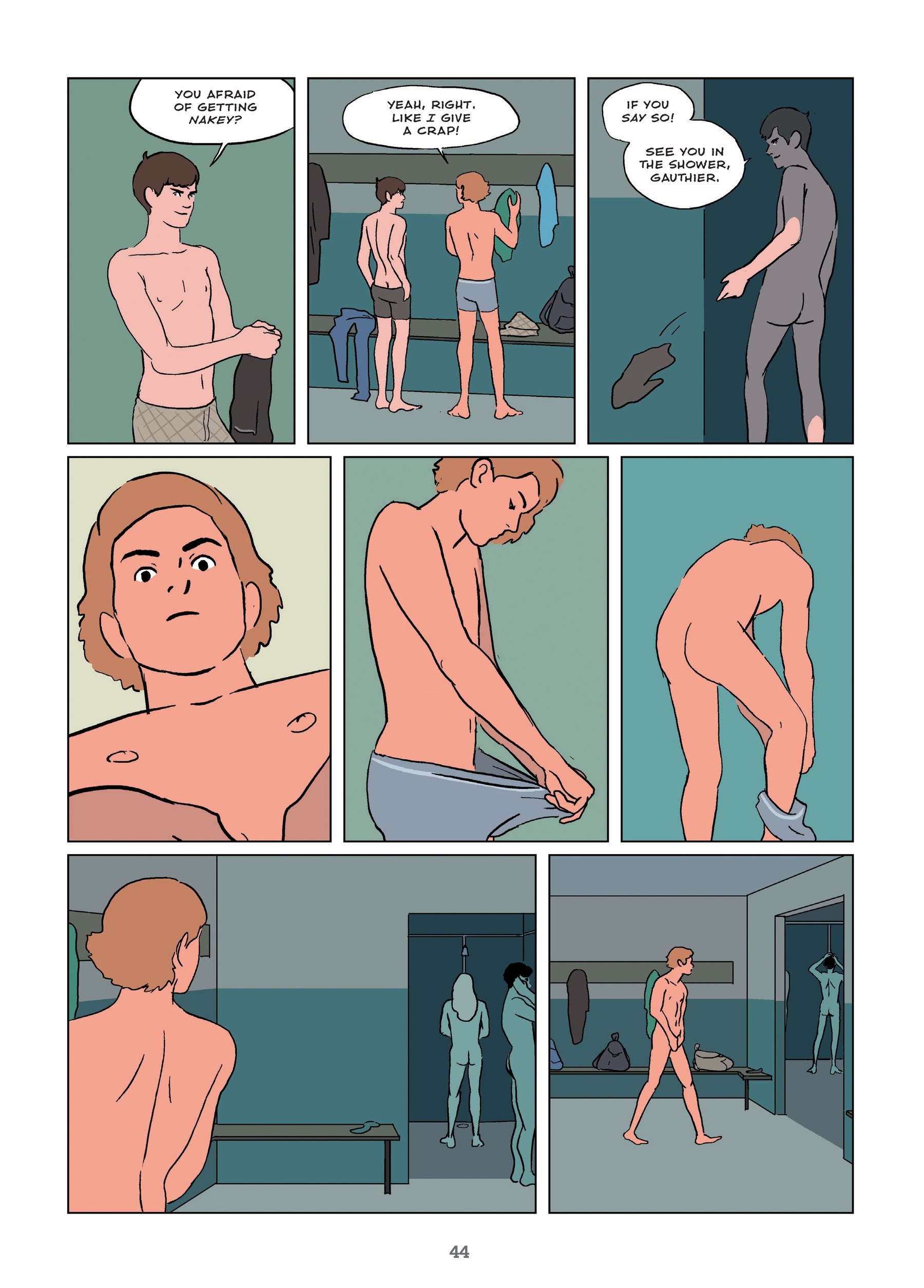 Read online The Locker Room comic -  Issue # TPB - 45