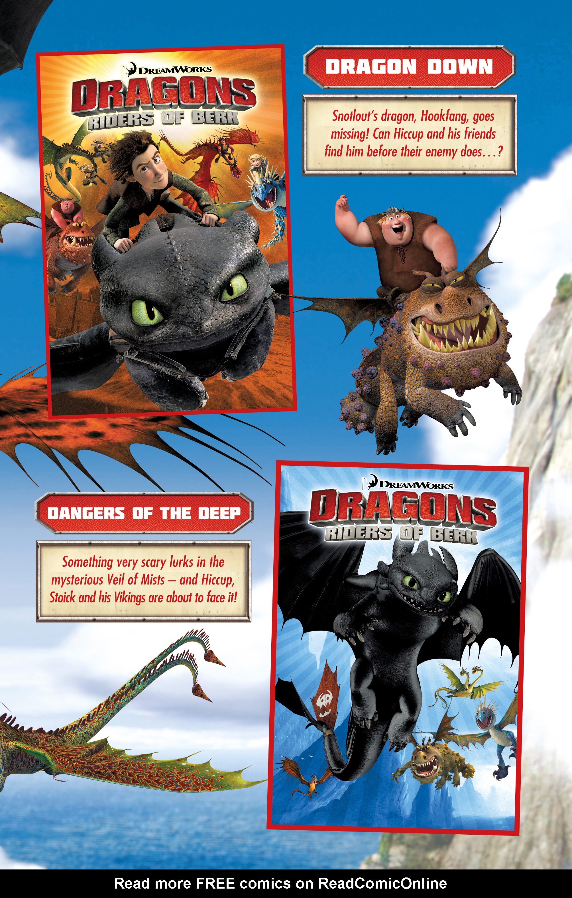 Read online Dragons Riders of Berk: Tales from Berk comic -  Issue # TPB - 5