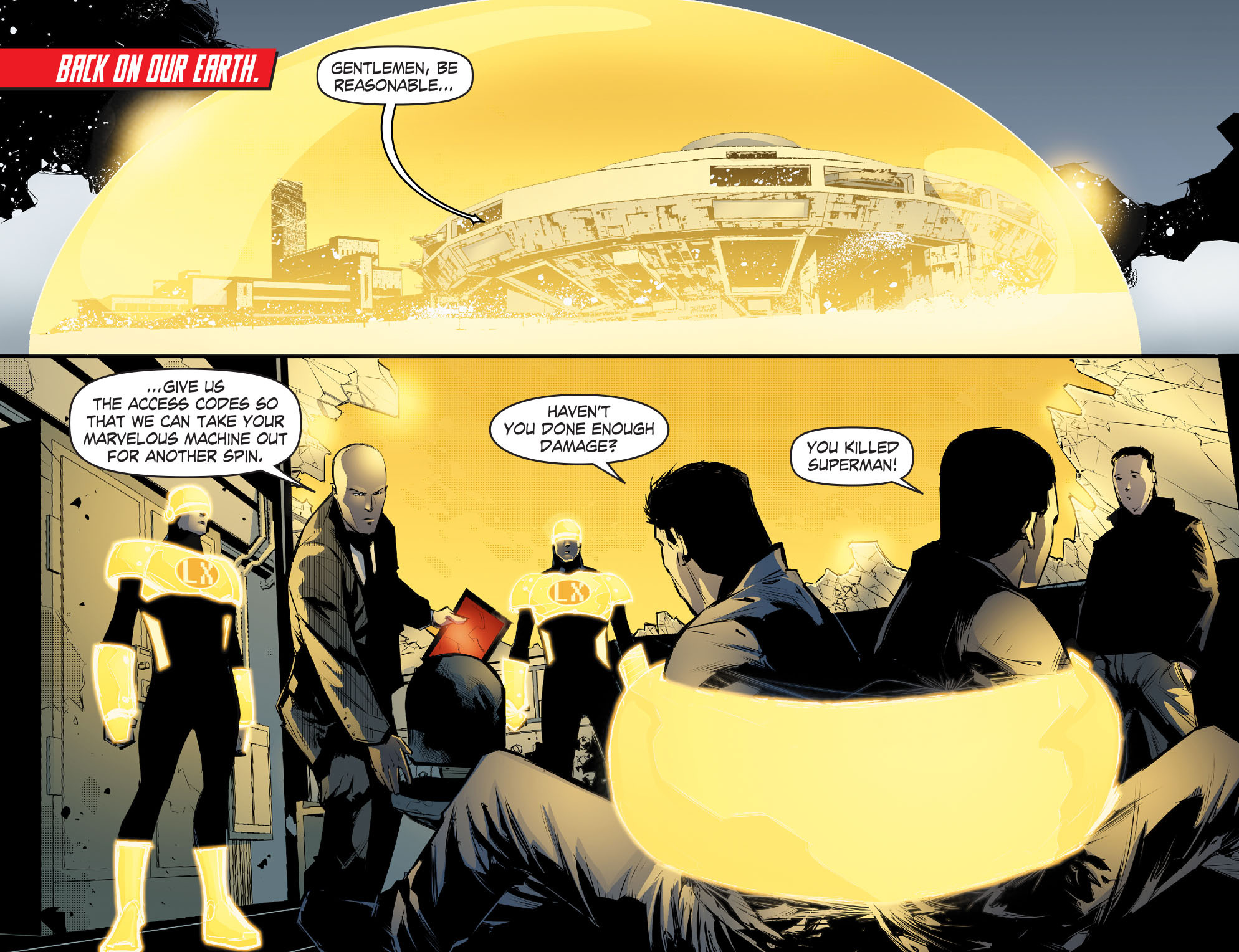 Read online Smallville: Chaos [II] comic -  Issue #4 - 19