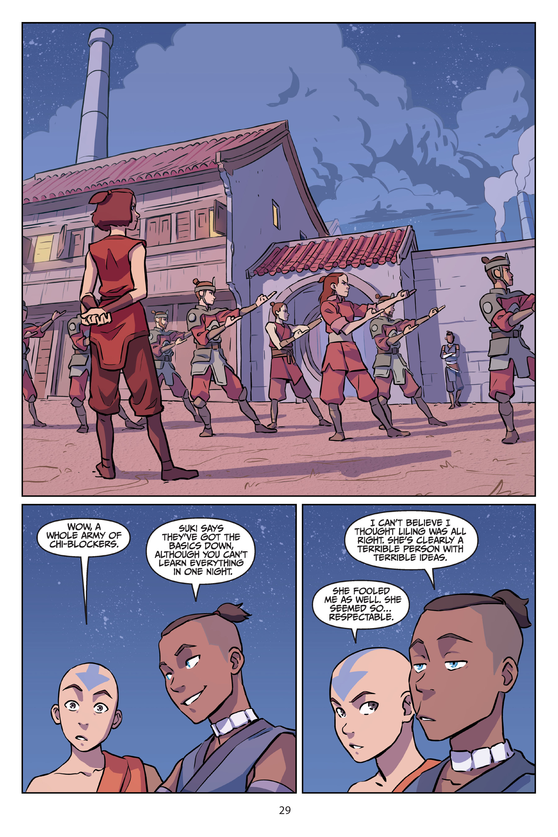 Read online Nickelodeon Avatar: The Last Airbender - Imbalance comic -  Issue # TPB 3 - 30