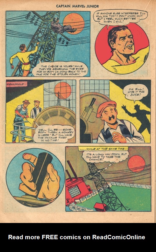 Read online Captain Marvel, Jr. comic -  Issue #41 - 25