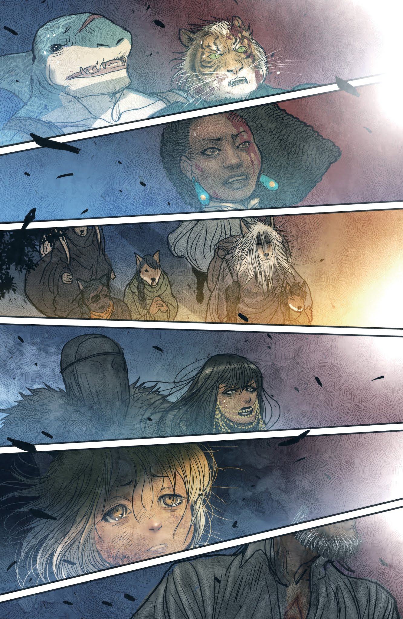 Read online Monstress comic -  Issue #18 - 19